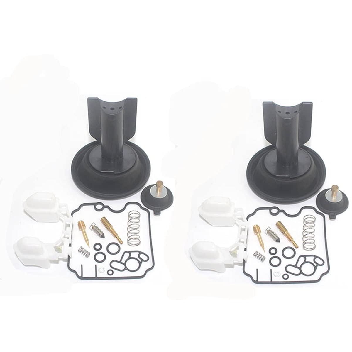 Carburetor Synchronizer Tool & Rebuild Kit for Yamaha TDM850 (1991-1998) & XTZ750 (1989-1997) - Motorcycle Carburetor Repair Kit with Plunger Diaphragm - Perfect for Carb Synchronization & Engine Tuning