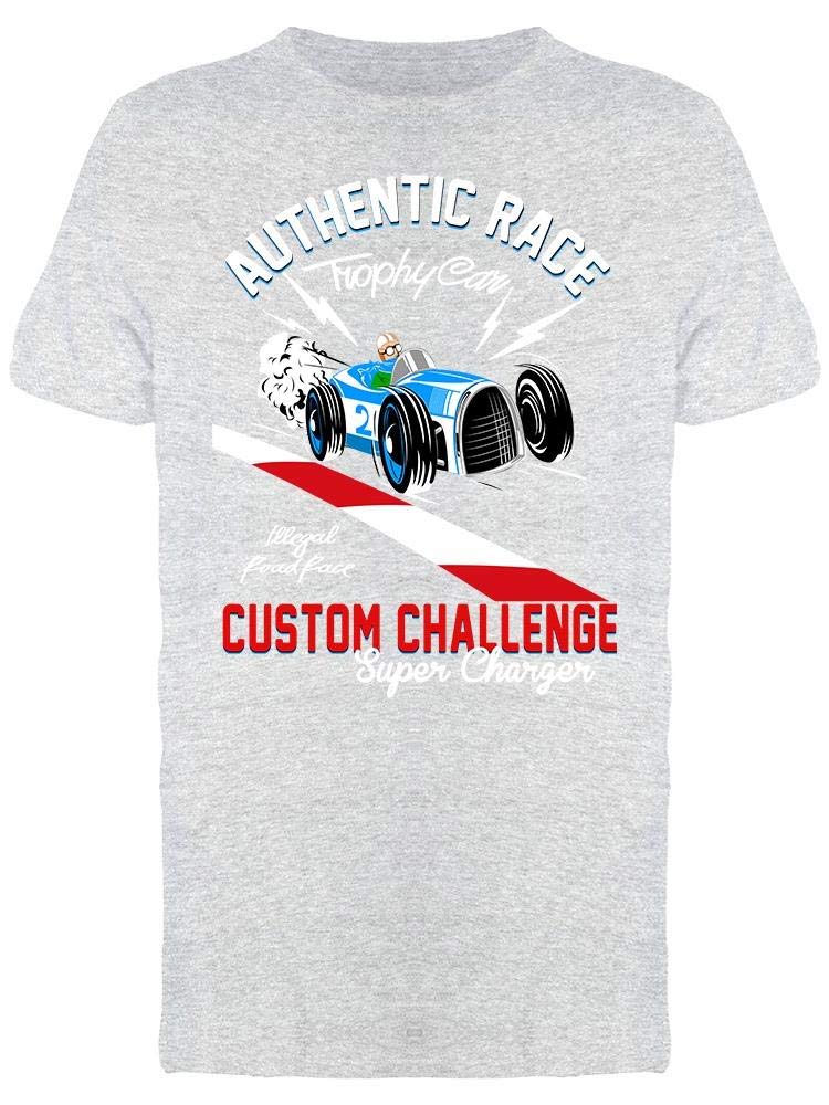 Vintage Racecar T-Shirt for Men - Retro Old School Graphic Tee - Casual Streetwear & Car Enthusiast Fashion