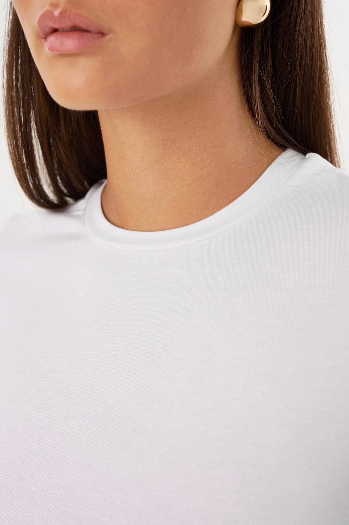Moa Jersey Crew Neck T-Shirt for Men - Soft Cotton White Tee - Casual Everyday Wear & Street Style Outfits