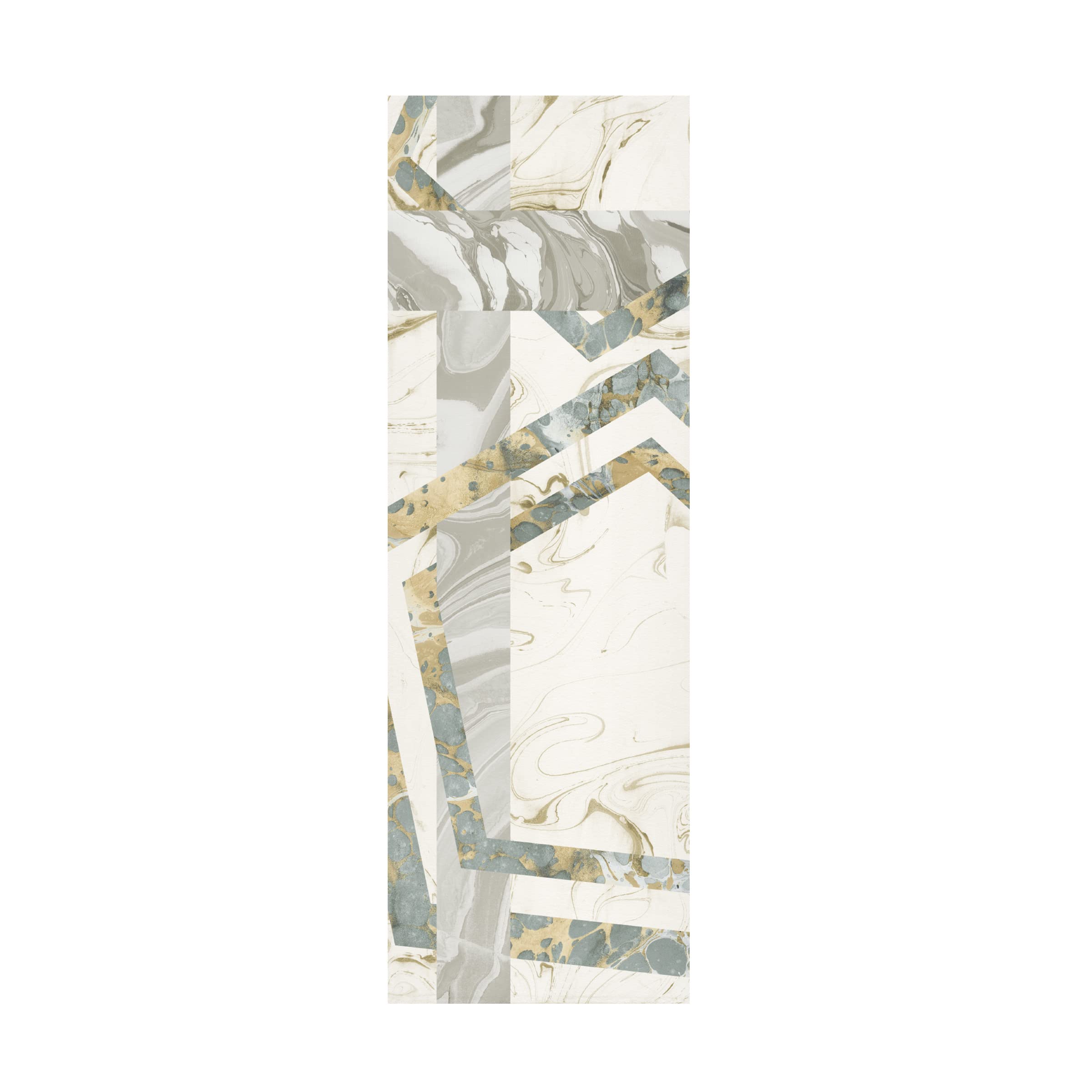 Trademark Fine Art 'Terrazzo II' Canvas Wall Art Print by Wild Apple Portfolio - Modern Abstract Painting for Living Room, Bedroom & Office Decor