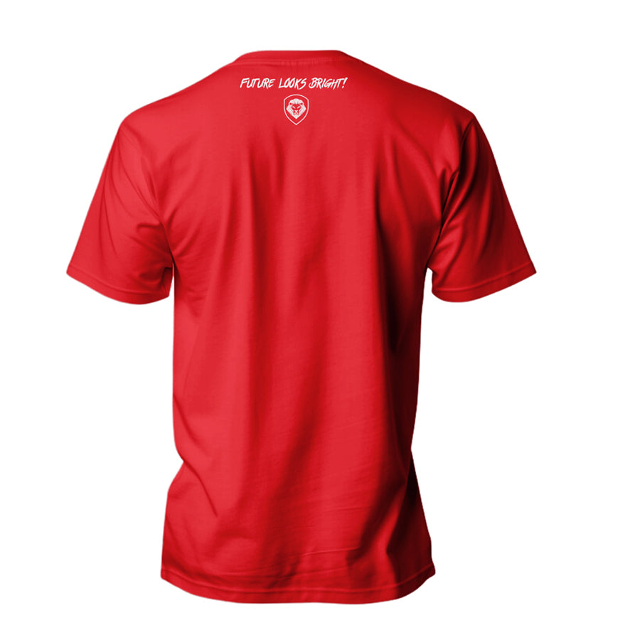 Stylish Bright Red Short Sleeve T-Shirt for Men & Women - Comfortable Cotton Tee for Casual Wear, Summer Outfits, and Everyday Fashion