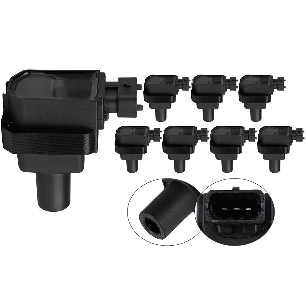 AINTIER Set of 8 Ignition Coil Packs Compatible with 1996-1998 Mercedes-Benz SL500 V8 Engine - Replacement Parts for Smooth Acceleration & Improved Performance
