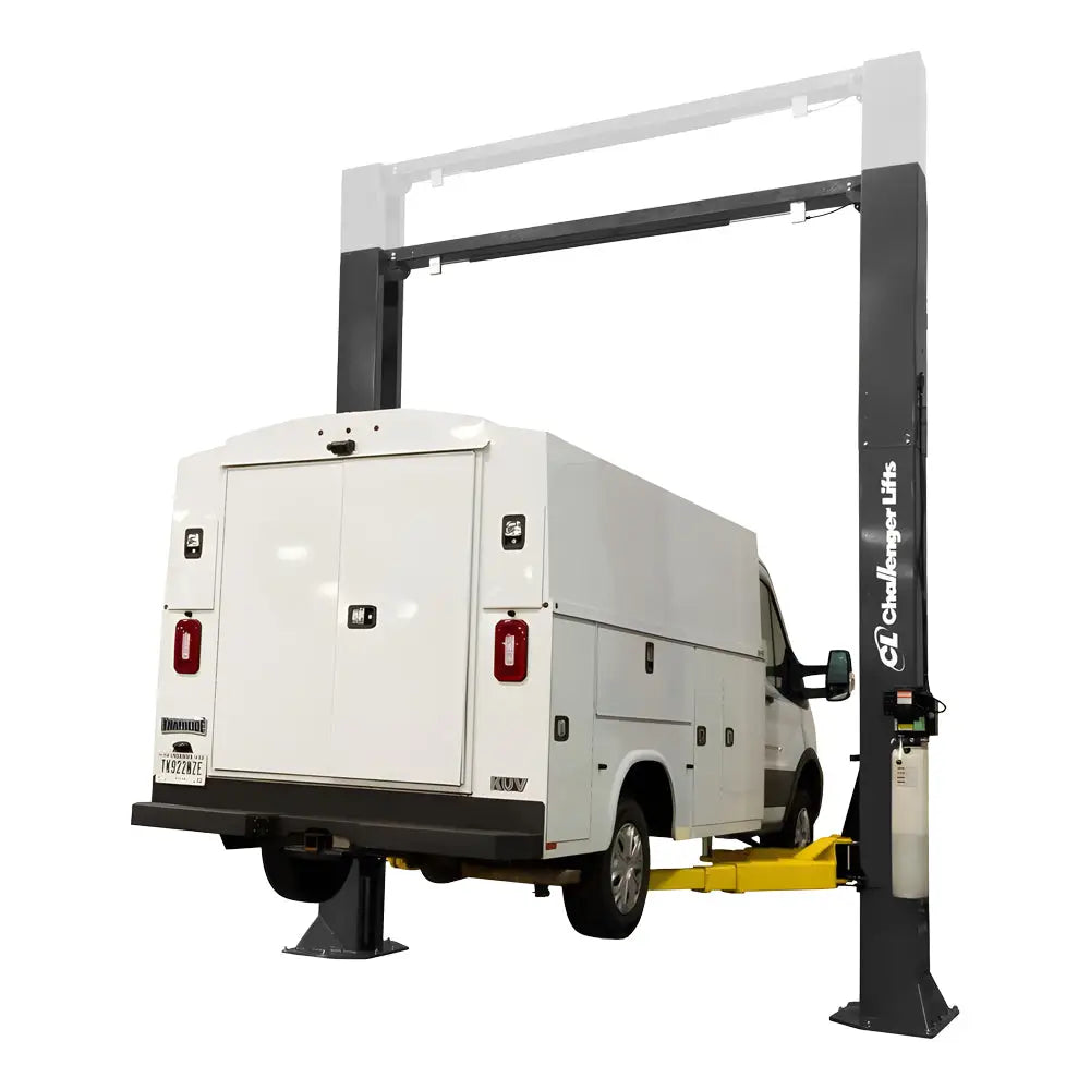 Challenger CL20 20K Heavy Duty Symmetric Two Post Car Lift - Extended Height for Trucks & SUVs | Perfect for Auto Repair Shops & Home Garages