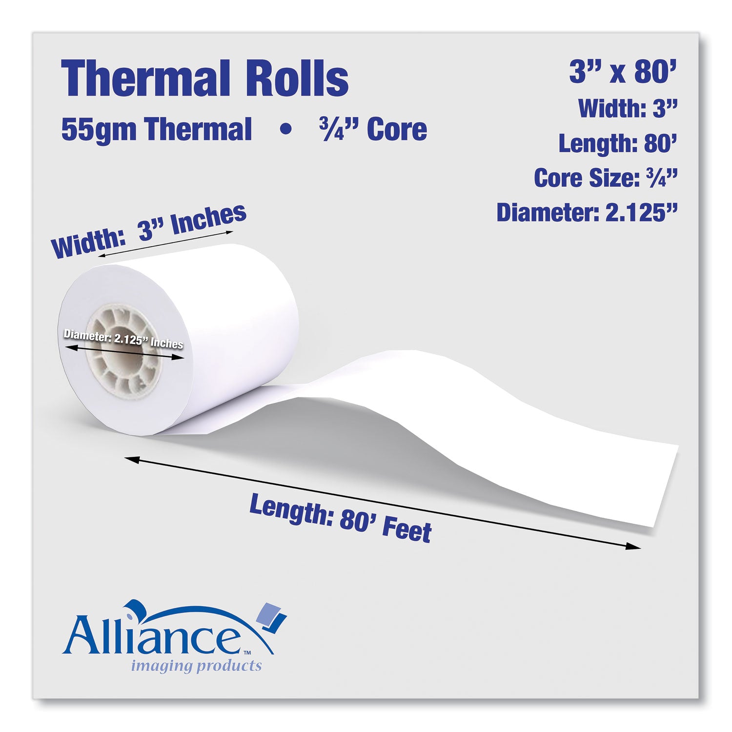 Thermal POS Paper Rolls 3