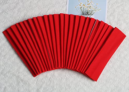 24pcs x red headbands