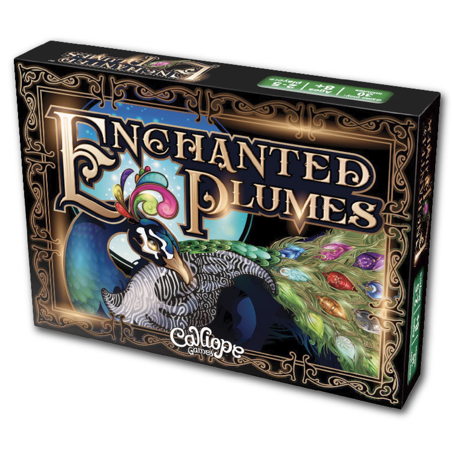 Enchanted Plumes Strategy Card Game by Calliope Games | Family Board Game for 2-6 Players | Perfect for Game Nights & Parties | From Makers of Tsuro & Roll for It! | Great for Family Bonding & Social Gatherings