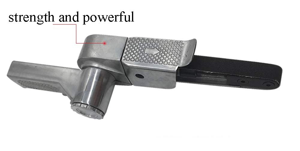 Huanyu 520x20mm Pneumatic Belt Sander - 16000RPM Air Powered Grinding & Polishing Machine with 360° Rotation for Woodworking, Furniture, Metal & DIY Projects - Professional Sanding Tool for Smooth Finishing & Surface Preparation