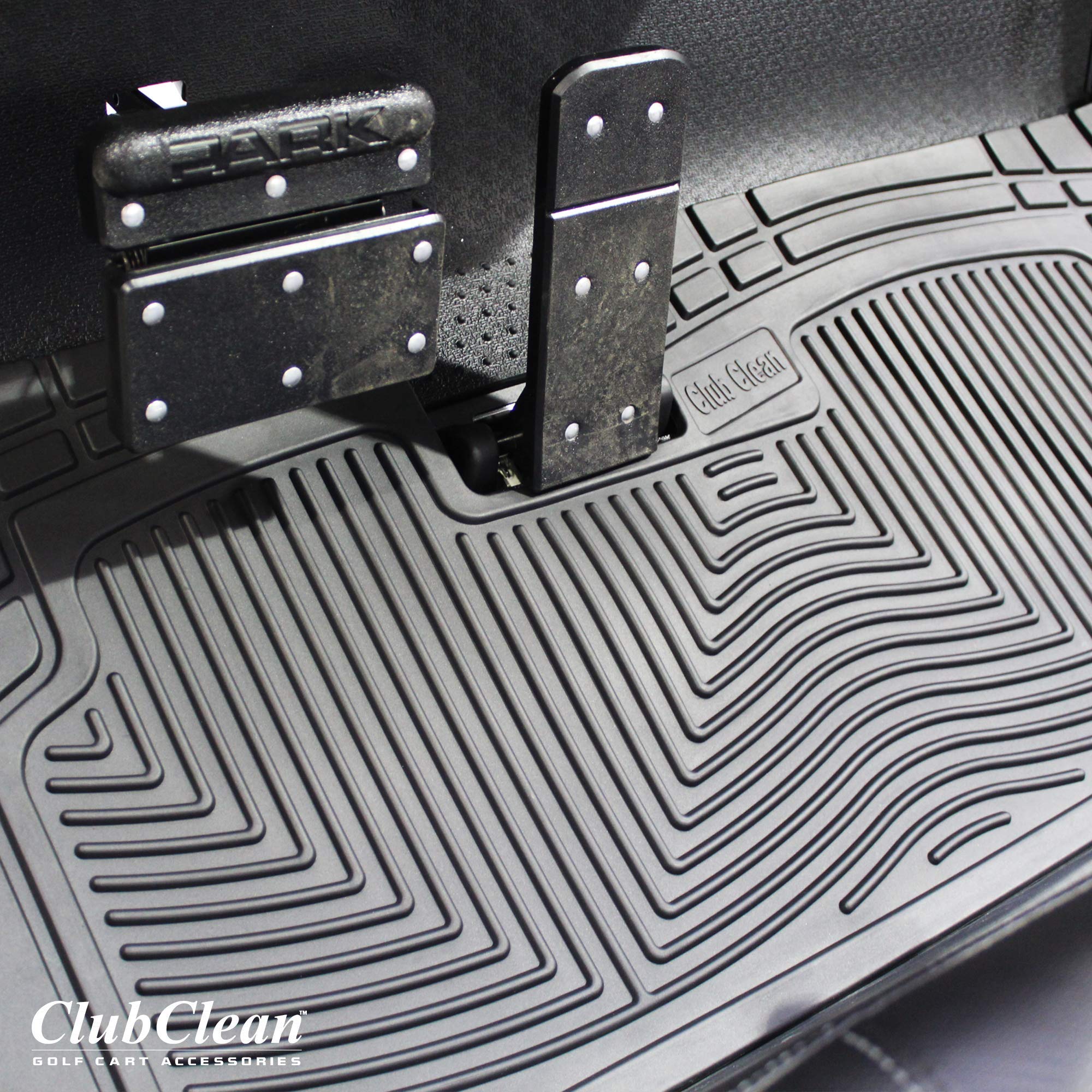 Premium Golf Cart Floor Mat for EZGO TXT - 8mm Thick, ASTM Certified, Family & Club Use - Durable, Non-Slip Protection for Golf Carts, Patented Design - Perfect for Golf Courses, Resorts & Private Clubs