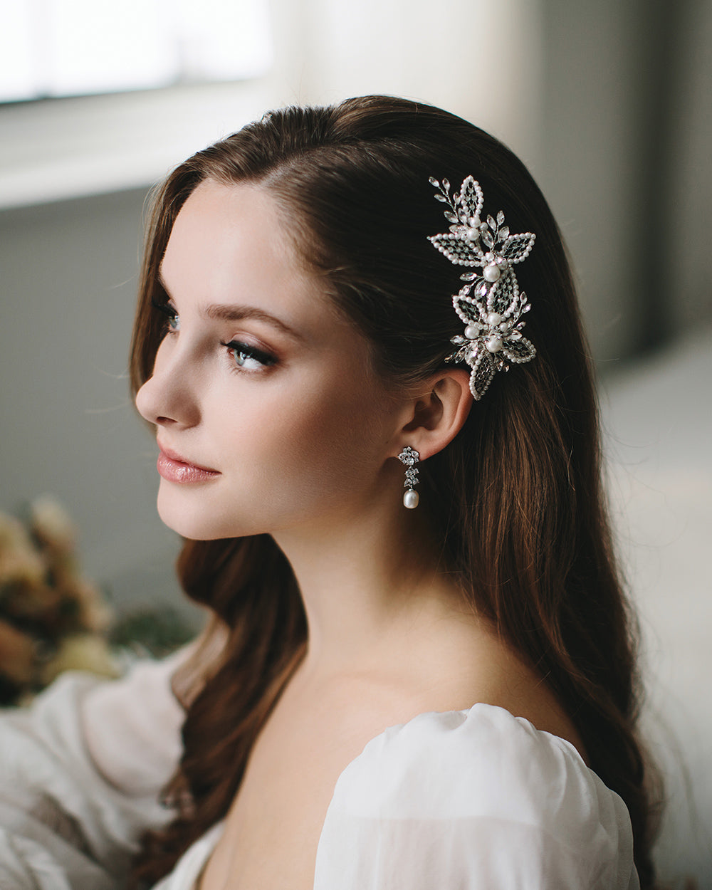 Elegant Savannah Wedding Hair Clips - Bridal Hair Accessories for Weddings, Prom & Special Events