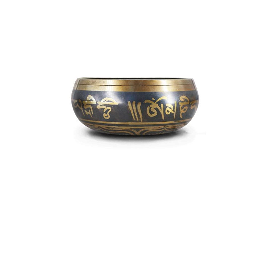 Handmade Tibetan Singing Bowl - Authentic Brass Buddha Sound Bowl for Meditation, Yoga & Relaxation | Buddhist Religious Home Decor & Spiritual Gift Idea | Perfect for Mindfulness, Sound Healing & Zen Spaces