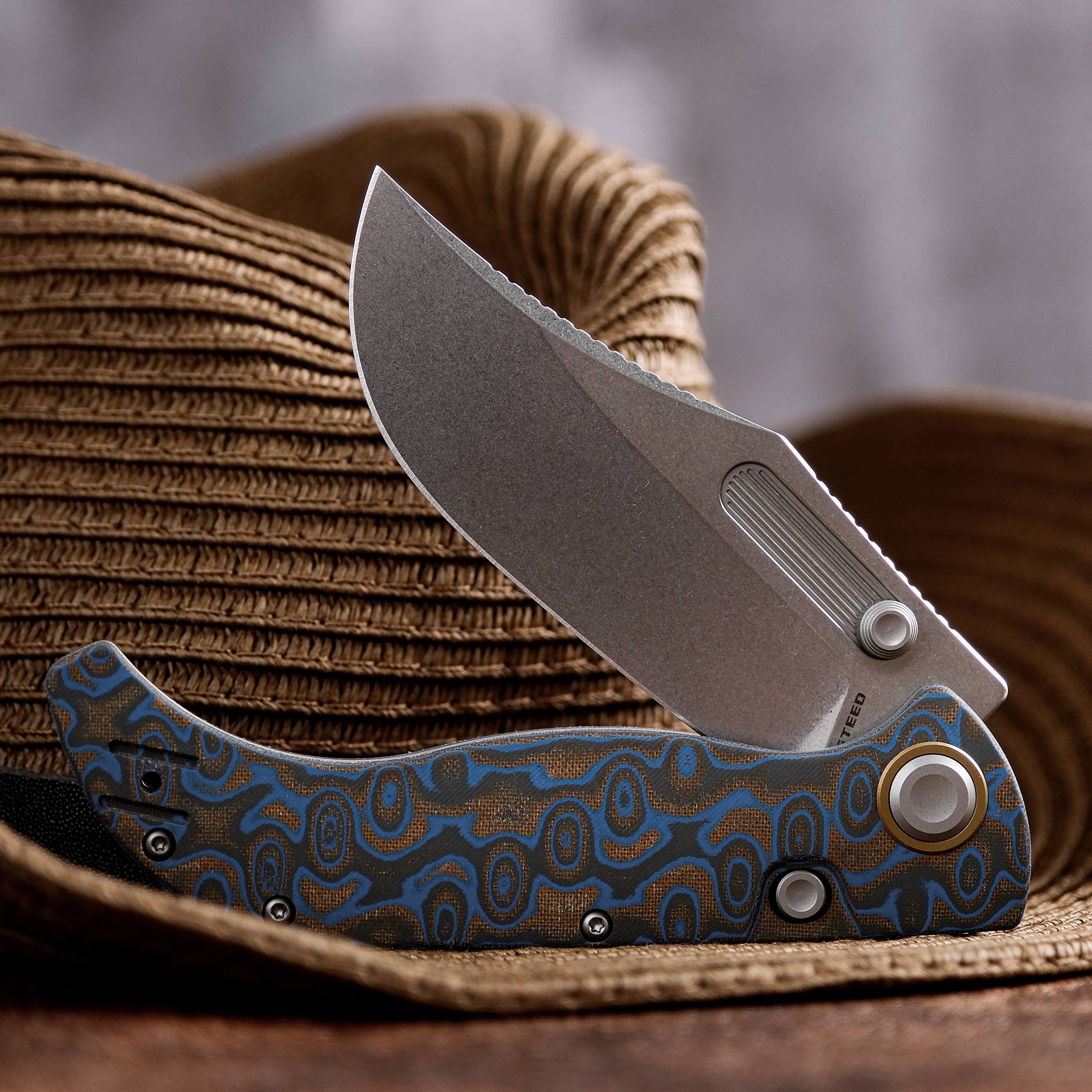 Naga Top Liner Lock Folding Knife - 3.47