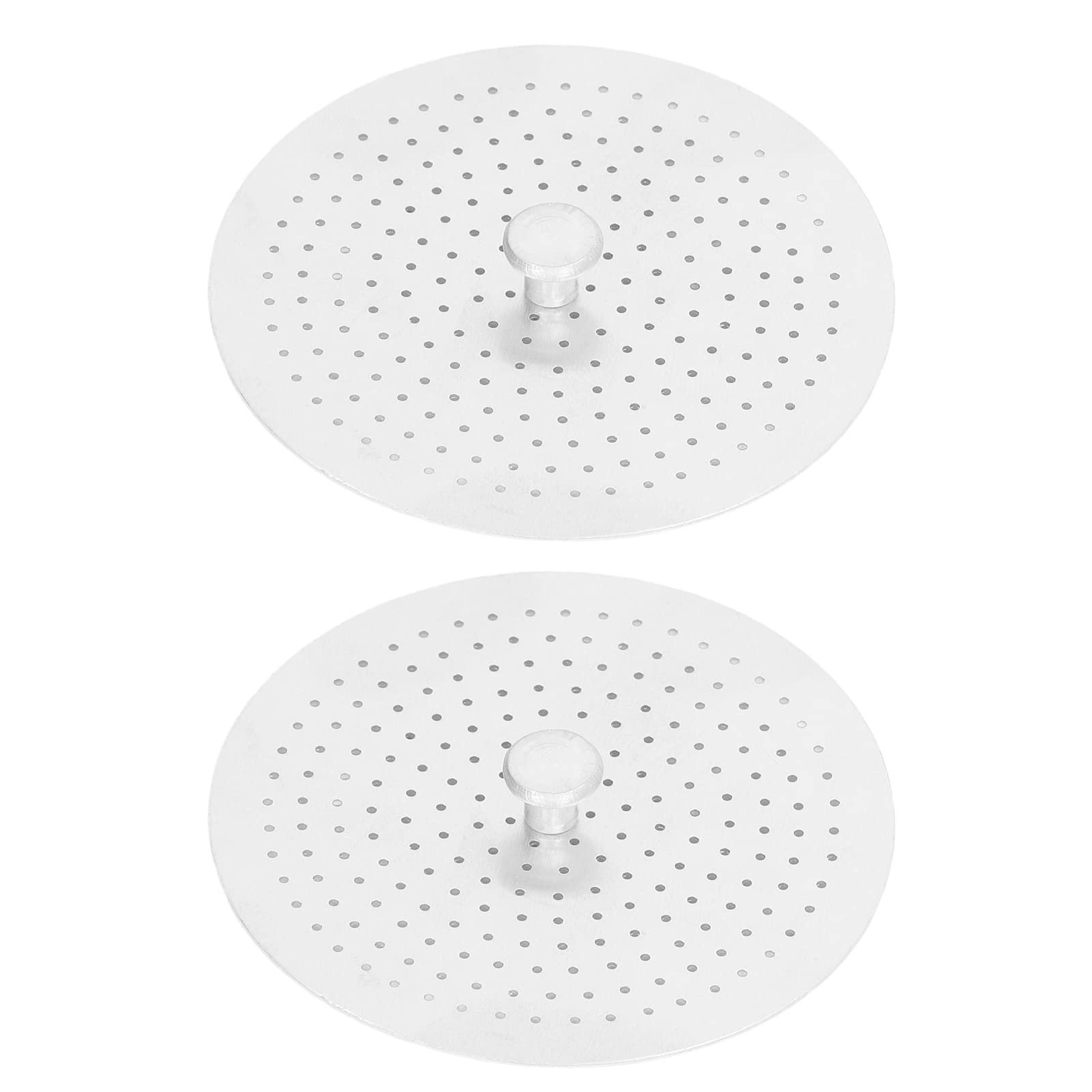 2-Pack Reusable Coffee Press Filters - Stainless Steel Replacement for Coffee Press Pot Accessories (3 Servings) | Perfect for French Press, Camping & Office Use