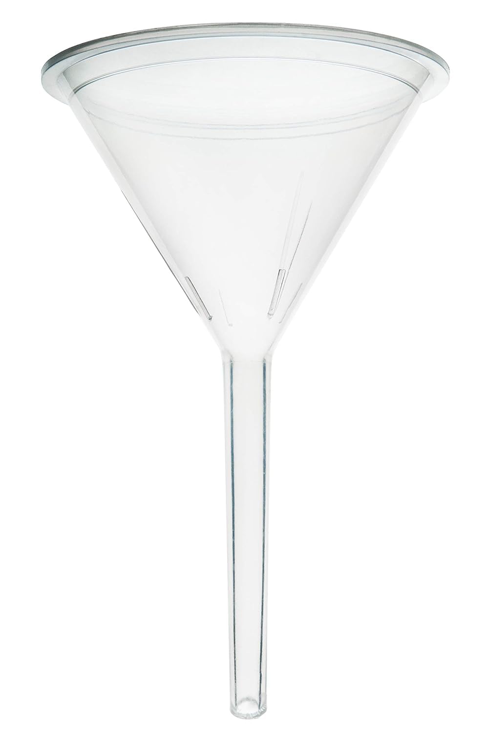 ECNEICS 1.5 Inch Small Plastic Funnel - Narrow Neck Kitchen Funnel for Bottles, Essential Oils, Spices & Powders - Food Grade Lab Funnel for Perfume Making, Sand Art, Urn Filling & Cooking (Pack of 1) - Perfect for DIY Crafts, Home Brewing & Kitchen Use