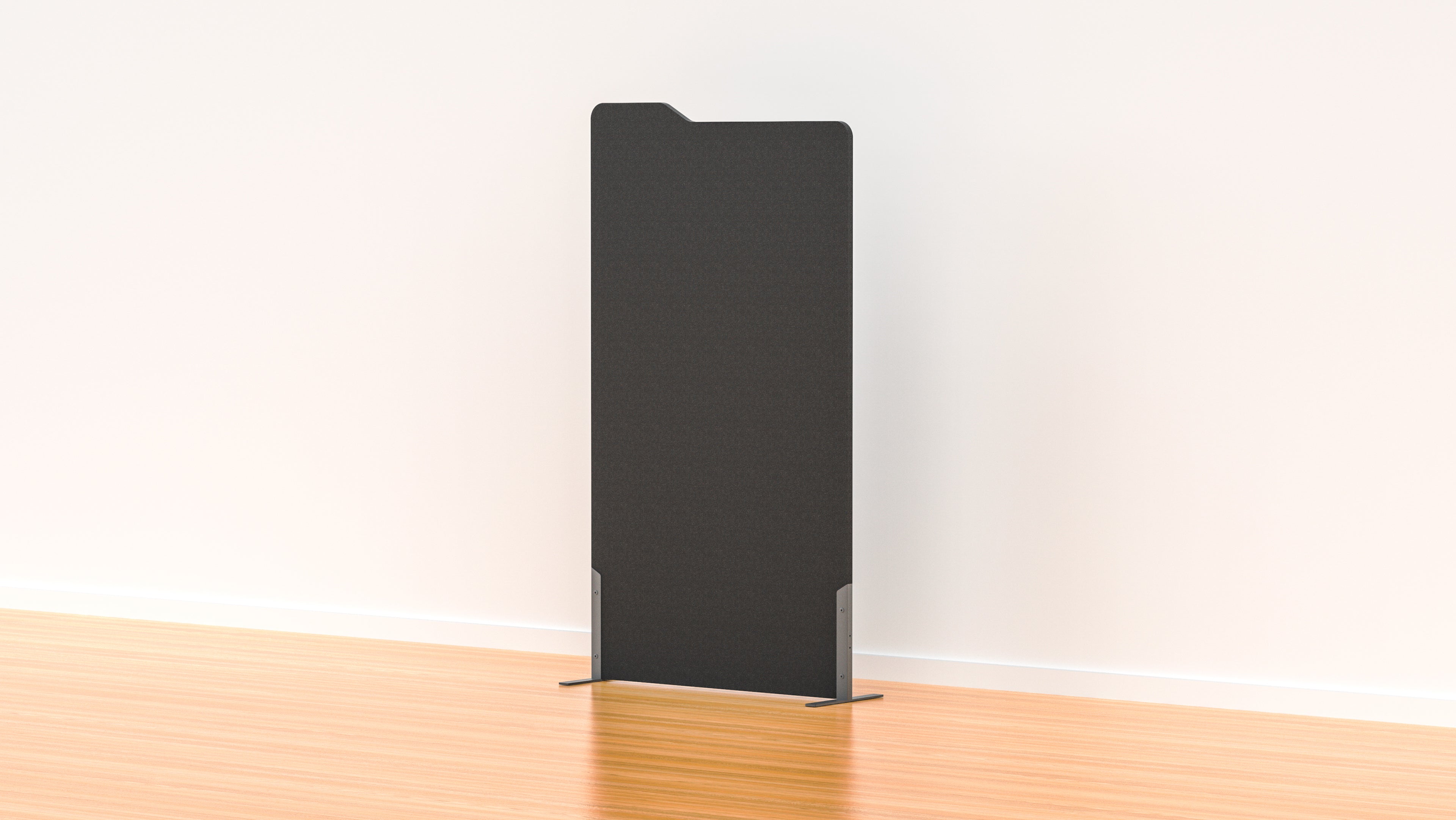 Acoustic Freestanding Partition Milford 1000x1800mm (1 Panel) with 2 Feet - Soundproof Room Divider for Office, Home, or Studio Privacy
