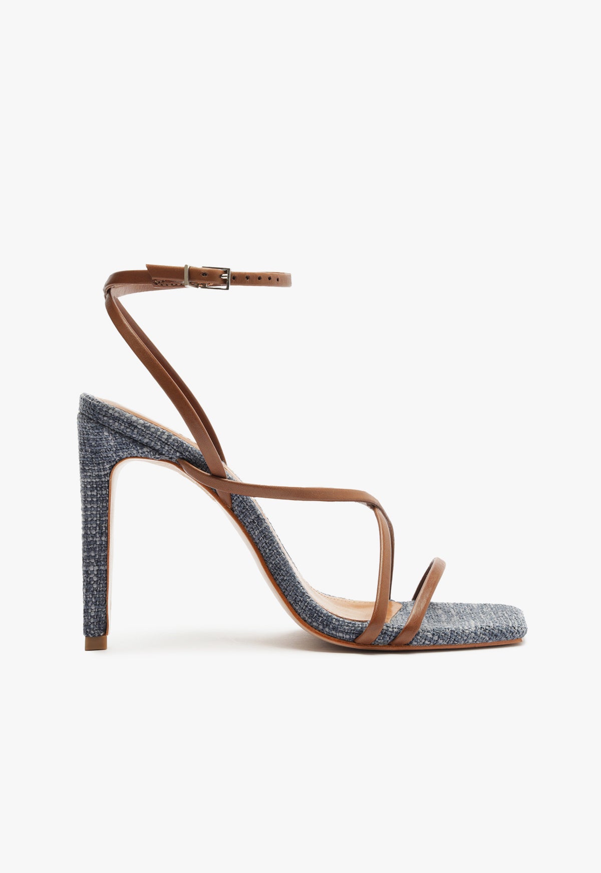 Bari Atanado Leather Sandals for Women - Comfortable 25mm Heel Height, Fashionable Open-Toe Design - Perfect for Summer Outings, Beach Vacations and Casual Wear S2140400040016