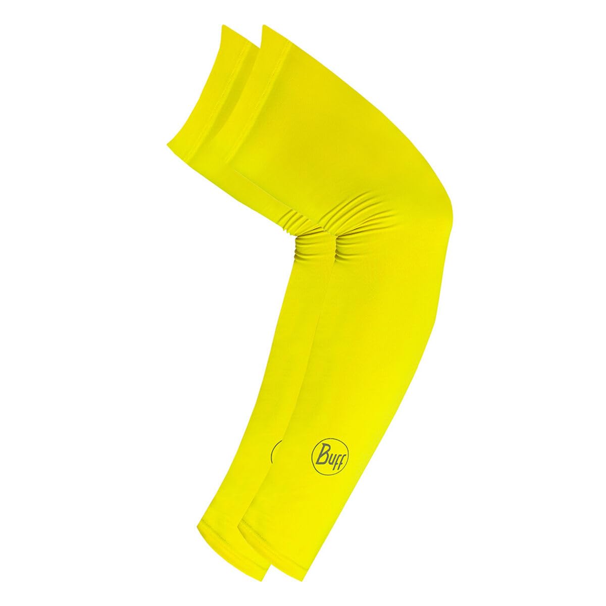 High-Visibility Yellow XL Arm Sleeves for Men - UV Protection & Breathable for Running, Cycling & Outdoor Sports