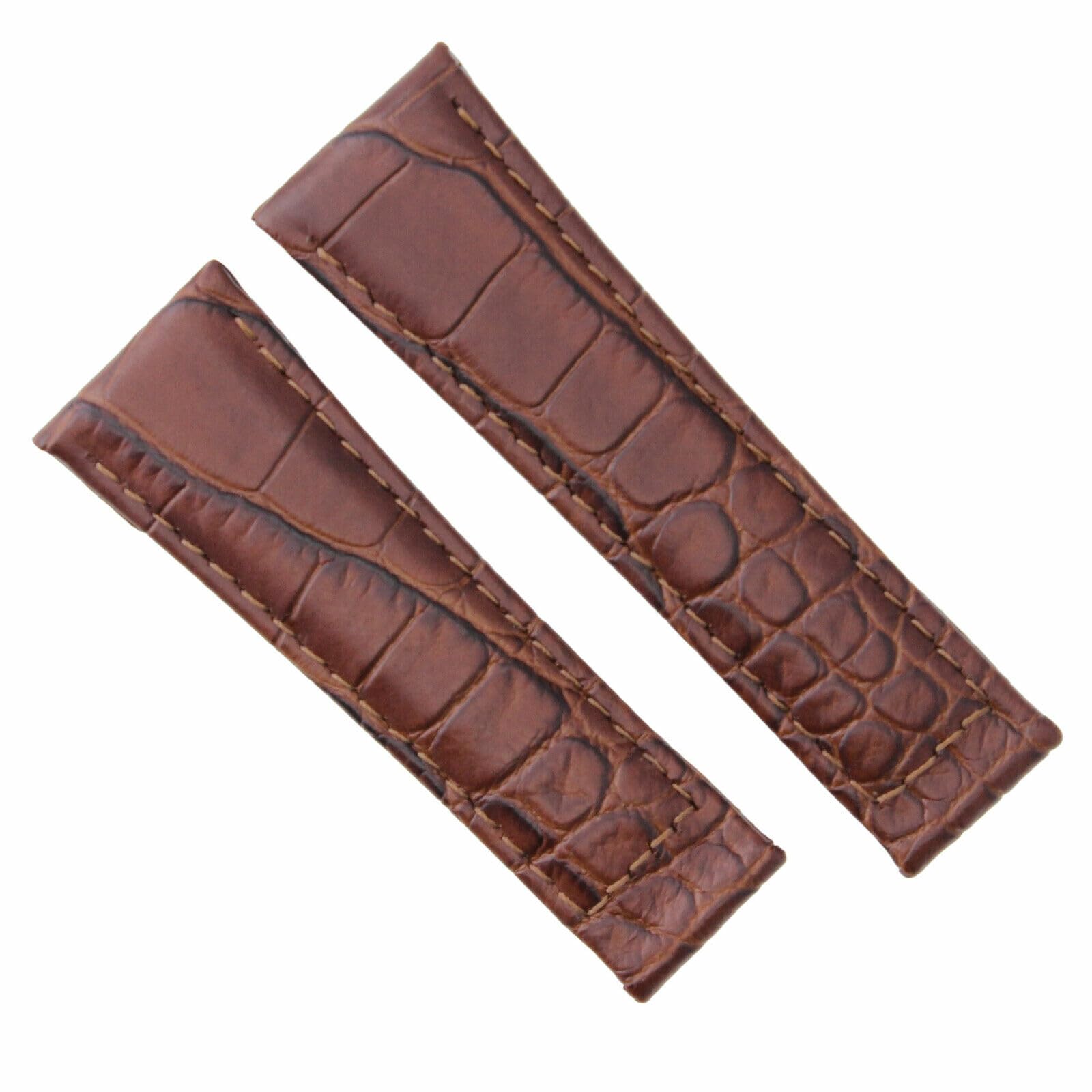 20mm Genuine Leather Watch Band Strap for Rolex Daytona 16523 & 116519 - Replacement Short/Medium Size with Buckle - Perfect for Dress Watches, Business Attire & Everyday Wear