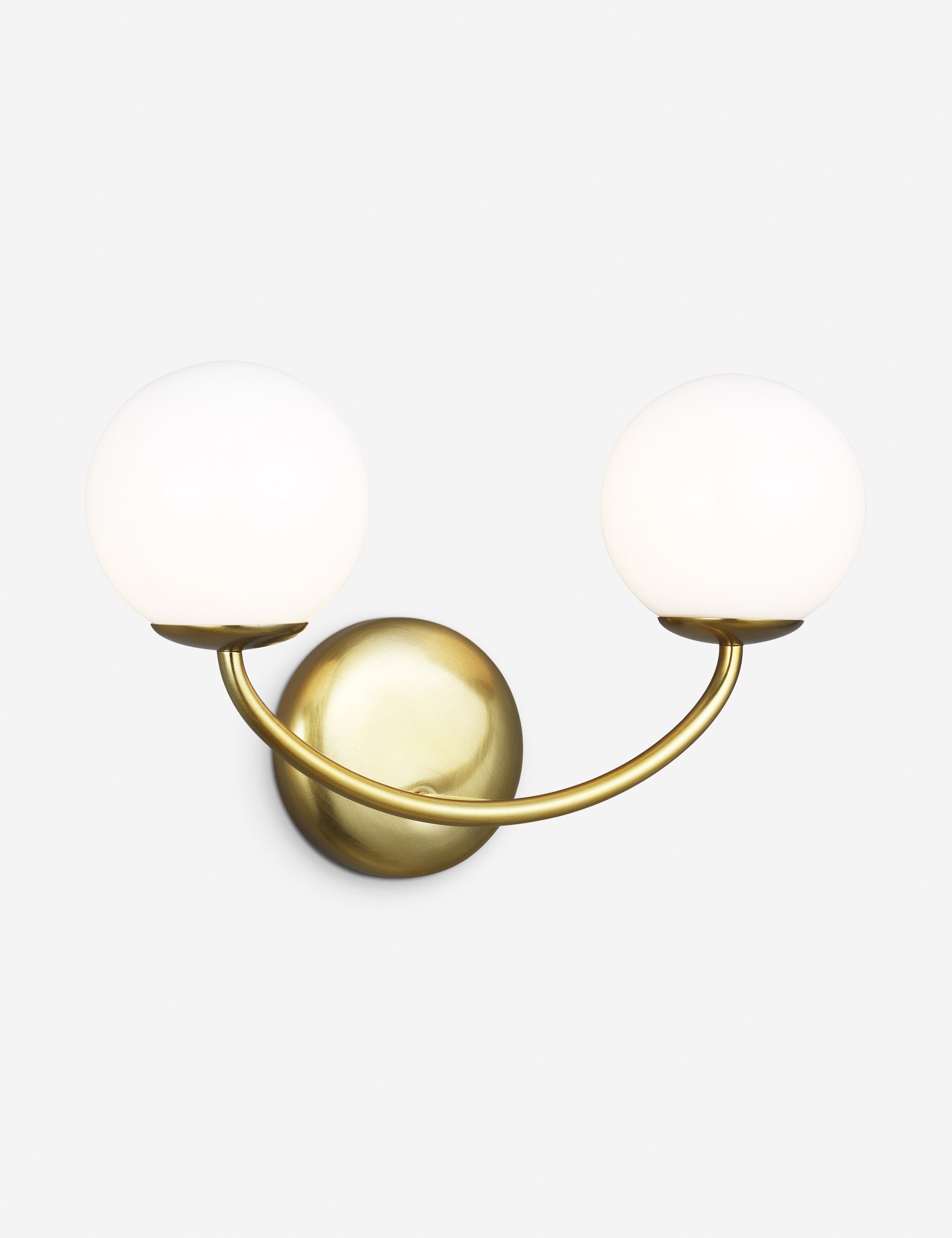 AERIN Galassia Vanity Light - Modern Bathroom Lighting Fixture with Crystal Accents for Elegant Dressing Room & Makeup Area