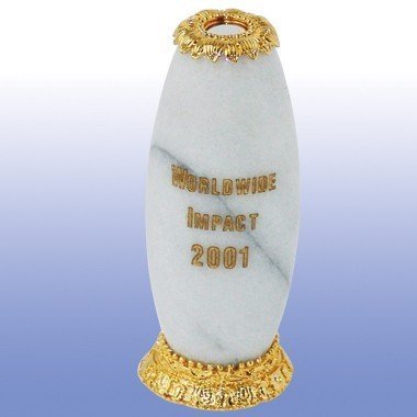 White Marble Kaleidoscope with Gold Eyepiece - Unique Handcrafted Optical Toy for Kids & Adults, Perfect for Home Decor, Party Favors, and Sensory Play