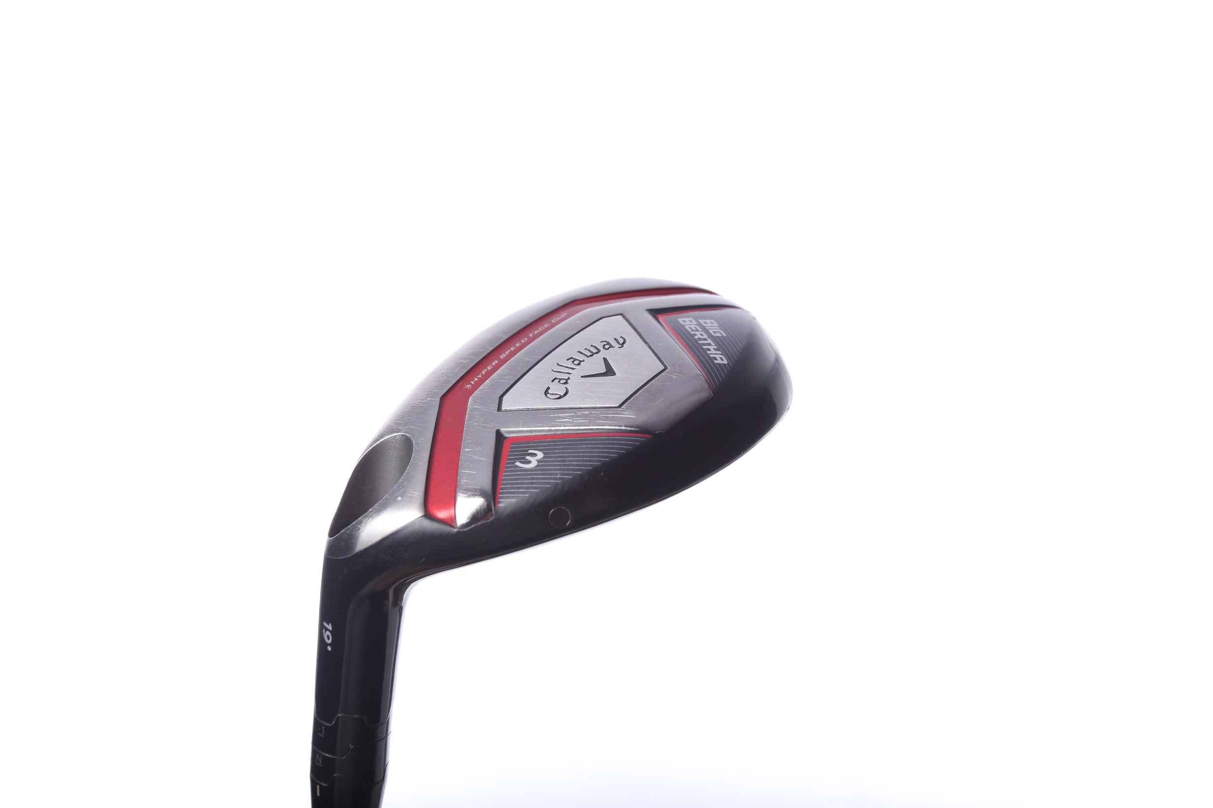 Used Callaway Big Bertha 2015 3H Hybrid Golf Club - Left Handed 19° Stiff Flex - Perfect for Left-Handed Golfers & Driving Range Practice
