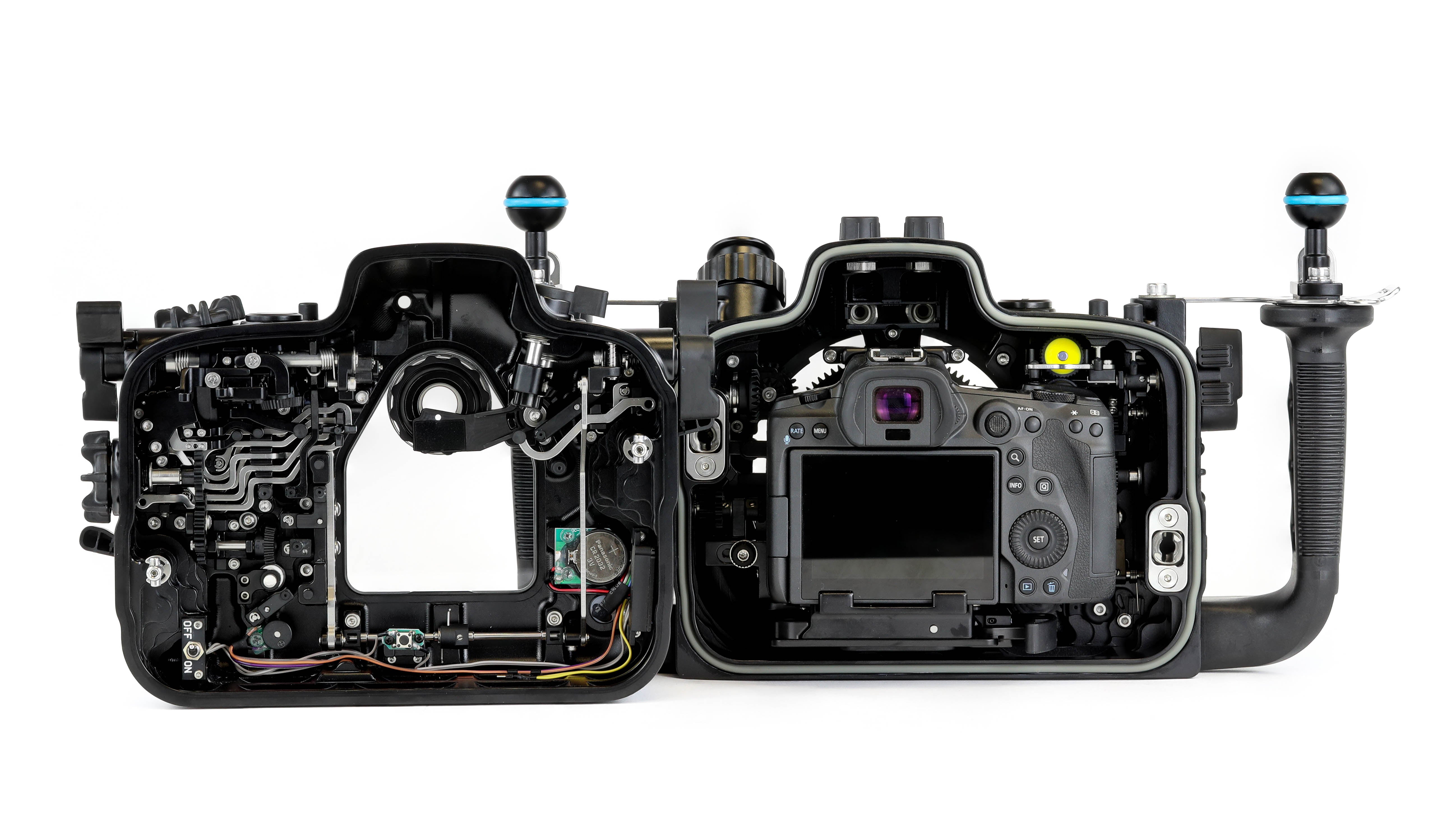 NA R5 Housing for Canon EOS R5 Camera - Waterproof Underwater Case for Scuba Diving, Surfing & Marine Photography