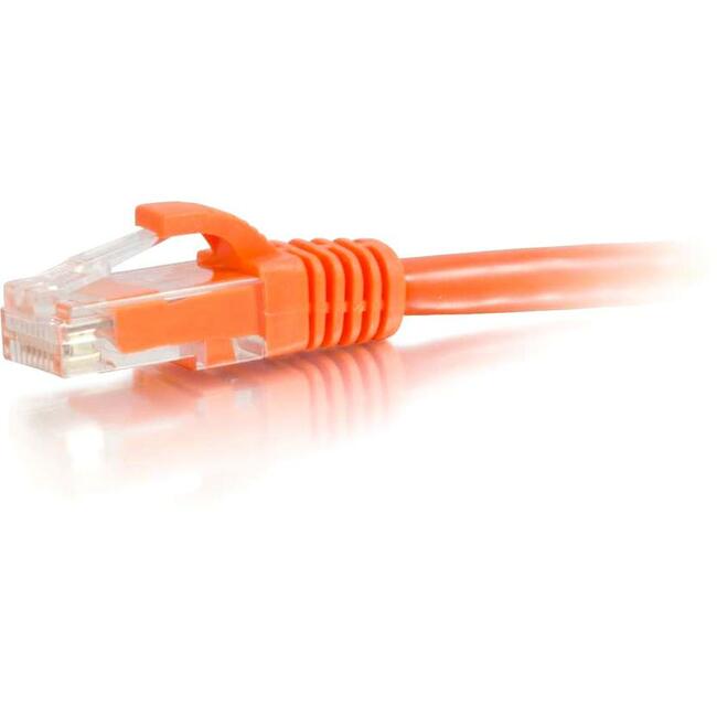 14Ft Cat6 Snagless Unshielded (UTP) Ethernet Network Patch Cable - High Speed Internet Cable for Gaming, Streaming & Office Use - Orange