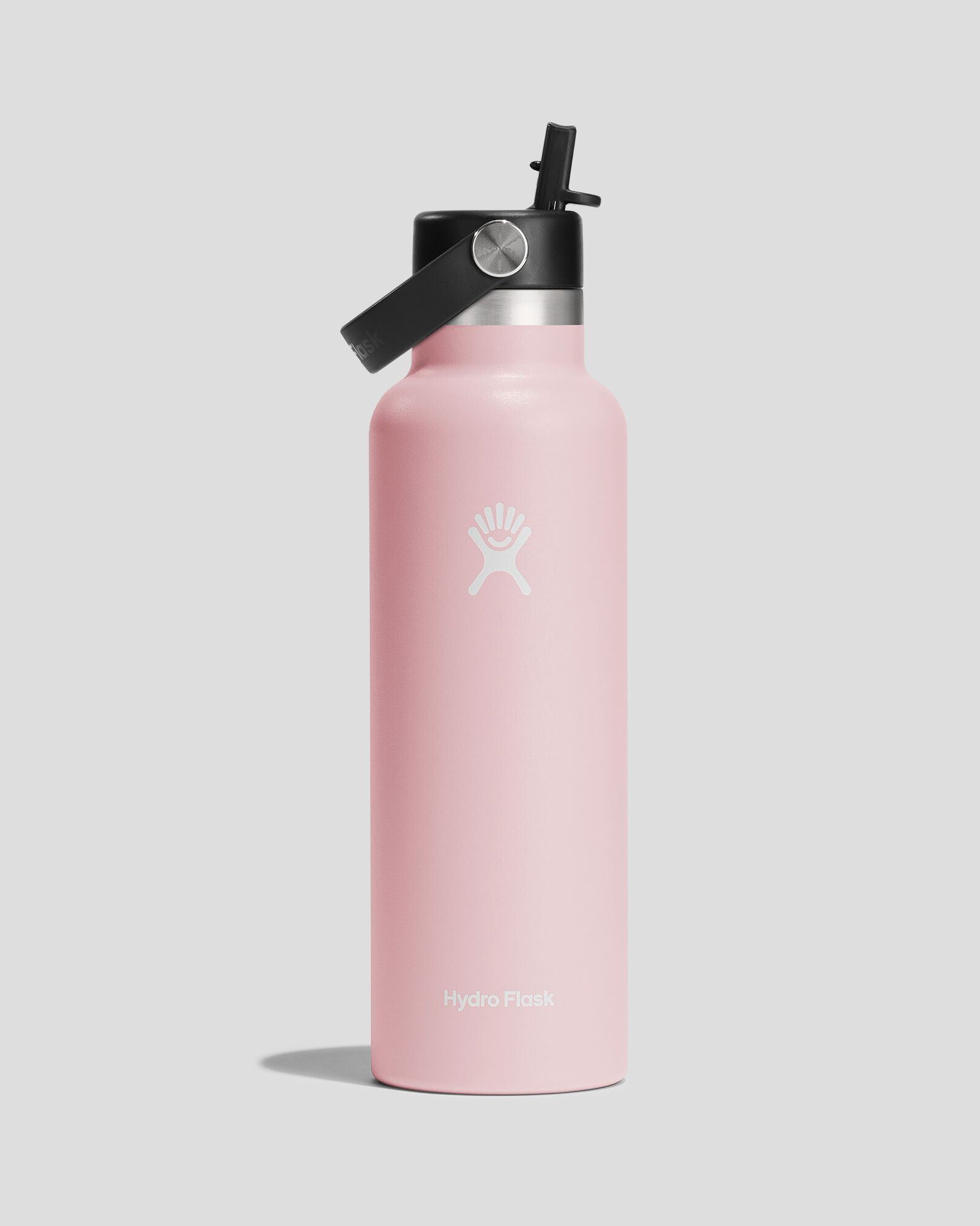Hydro Flask Flex Straw Water Bottle 621ml (21oz) - Insulated Stainless Steel Vacuum Bottle with Leak-Proof Lid - Perfect for Hiking, Gym & Outdoor Activities (Trillium Color)