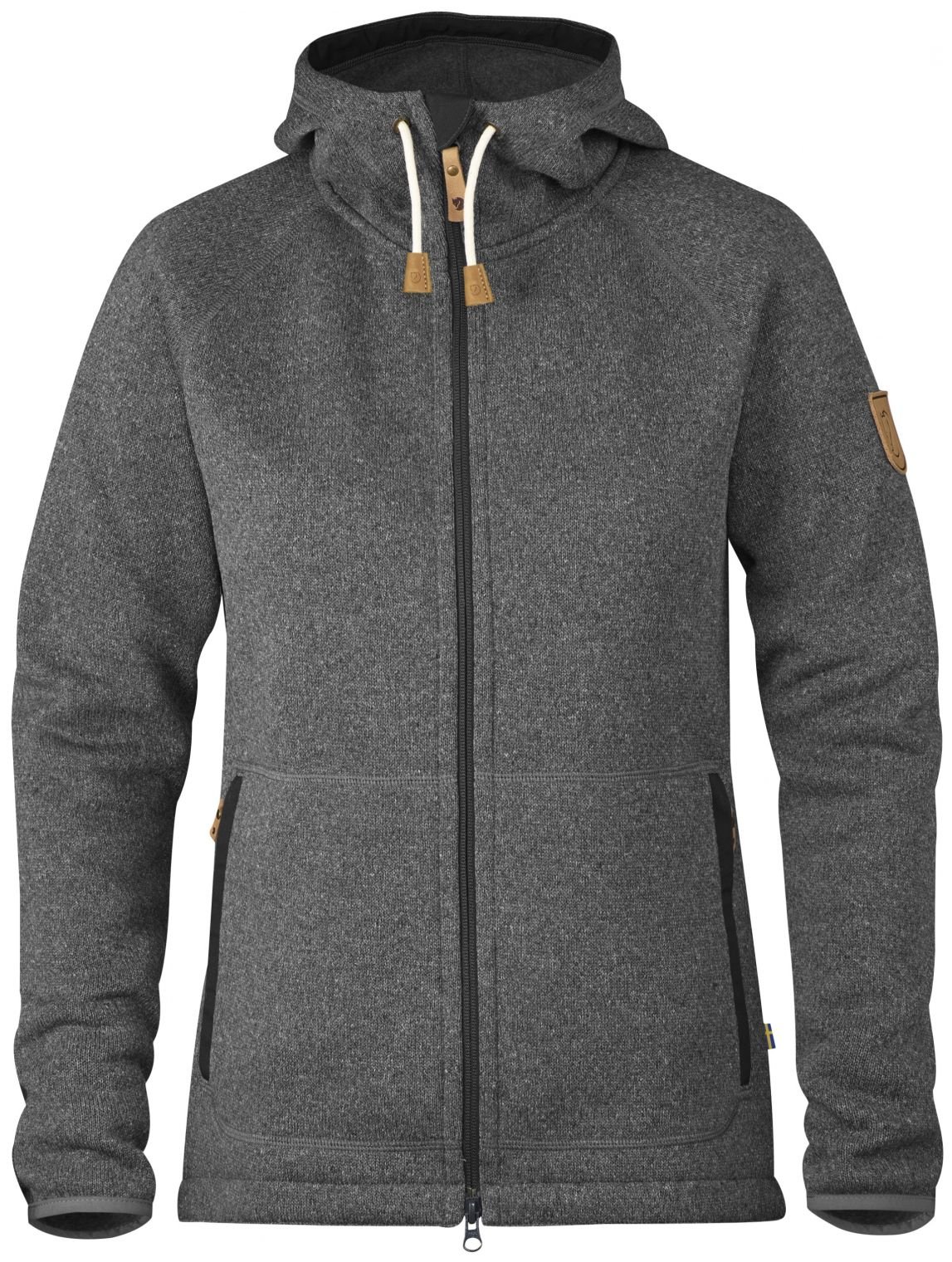 Fjallraven Ovik Fleece Hoodie Jacket for Women - Warm Winter Pullover with Kangaroo Pocket | Perfect for Hiking, Camping & Outdoor Activities