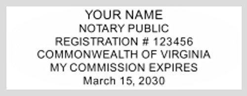 Virginia Notary Stamp & Seal Embosser Combo - Self Inking Notary Public Supplies for Legal Documents - Perfect for Notaries, Lawyers & Real Estate Professionals
