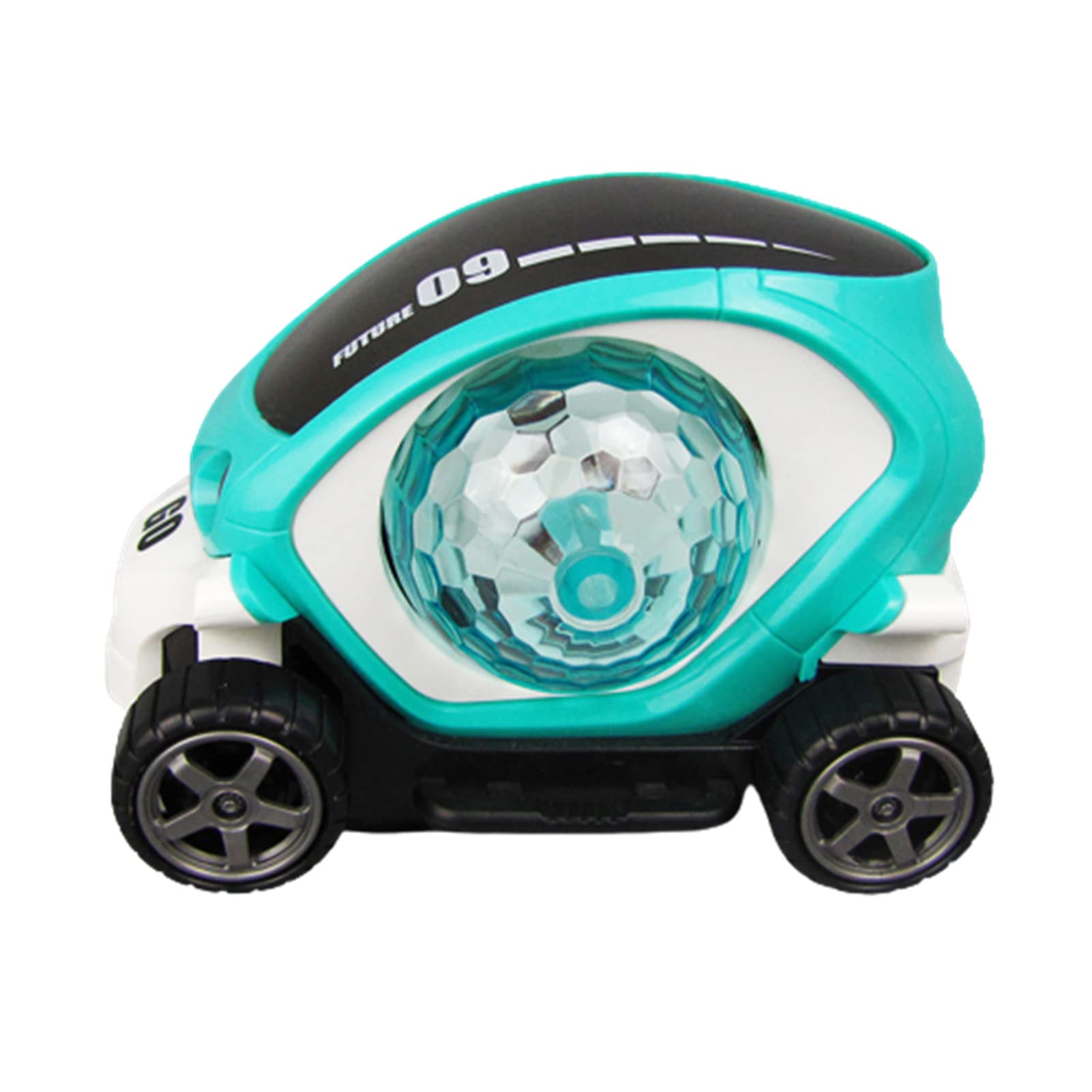 **Transparent Electric Toy Car for Toddlers - Battery Operated Race Car with LED Lights & Music - Perfect for Indoor Play, Birthday Gifts & STEM Learning**
