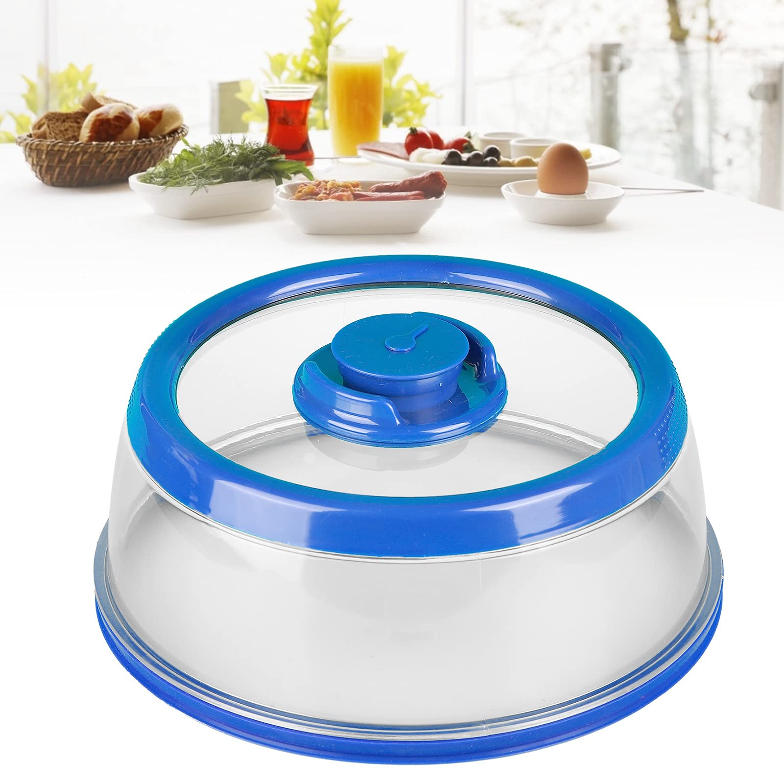 Restokki Vacuum Food Sealer Container Lid - Airtight Kitchen Storage with Freshness-Keeping Film for Meal Prep, Leftovers & Sous Vide Cooking