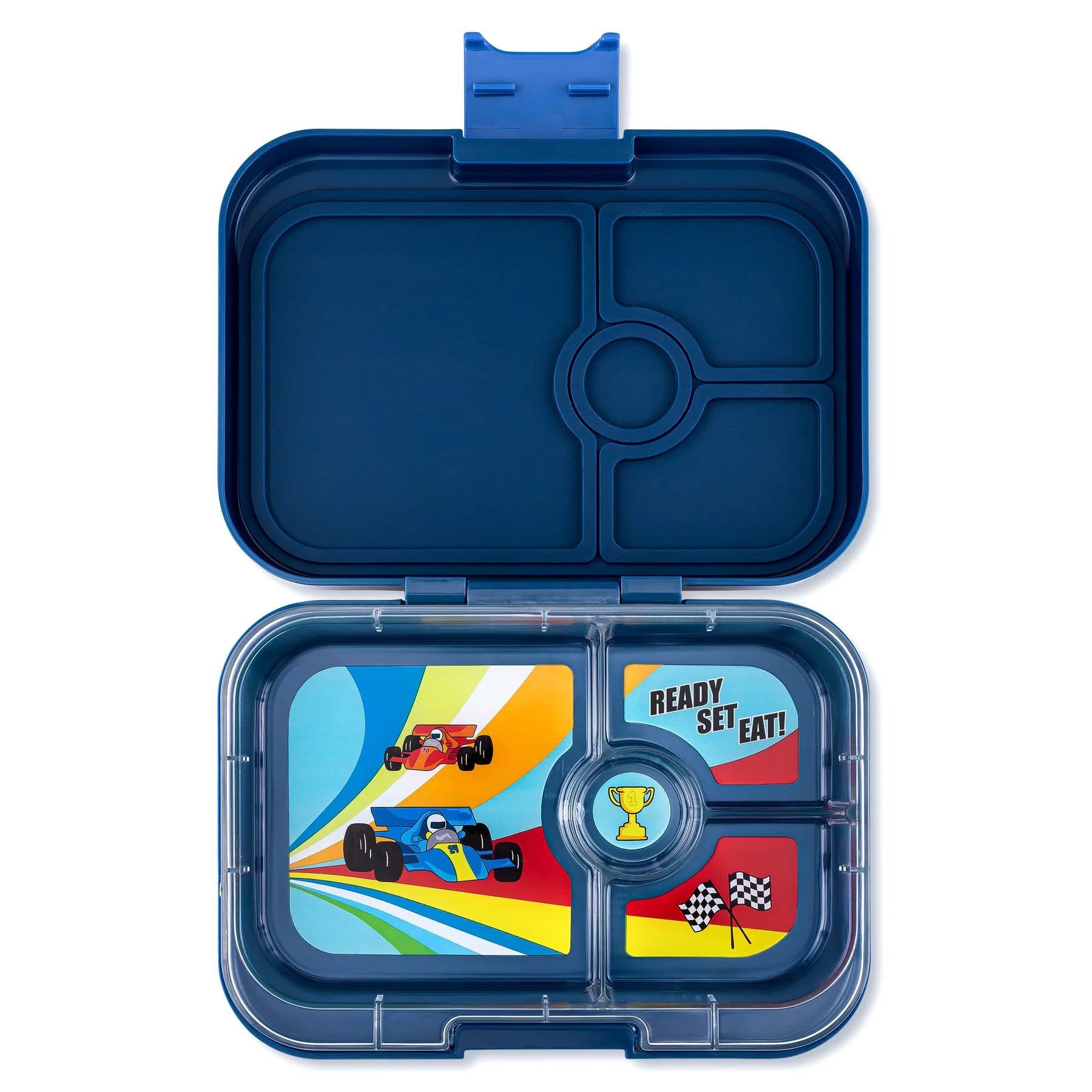 Monte Carlo Blue with Race Car Tray