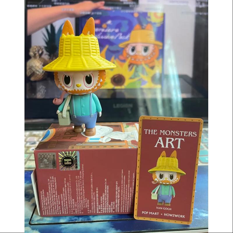 Labubu The Monsters Art Series VAN GOGH Collectible Figure - Cute Vinyl Toy for Home Decor, Office Display & Pop Art Collection