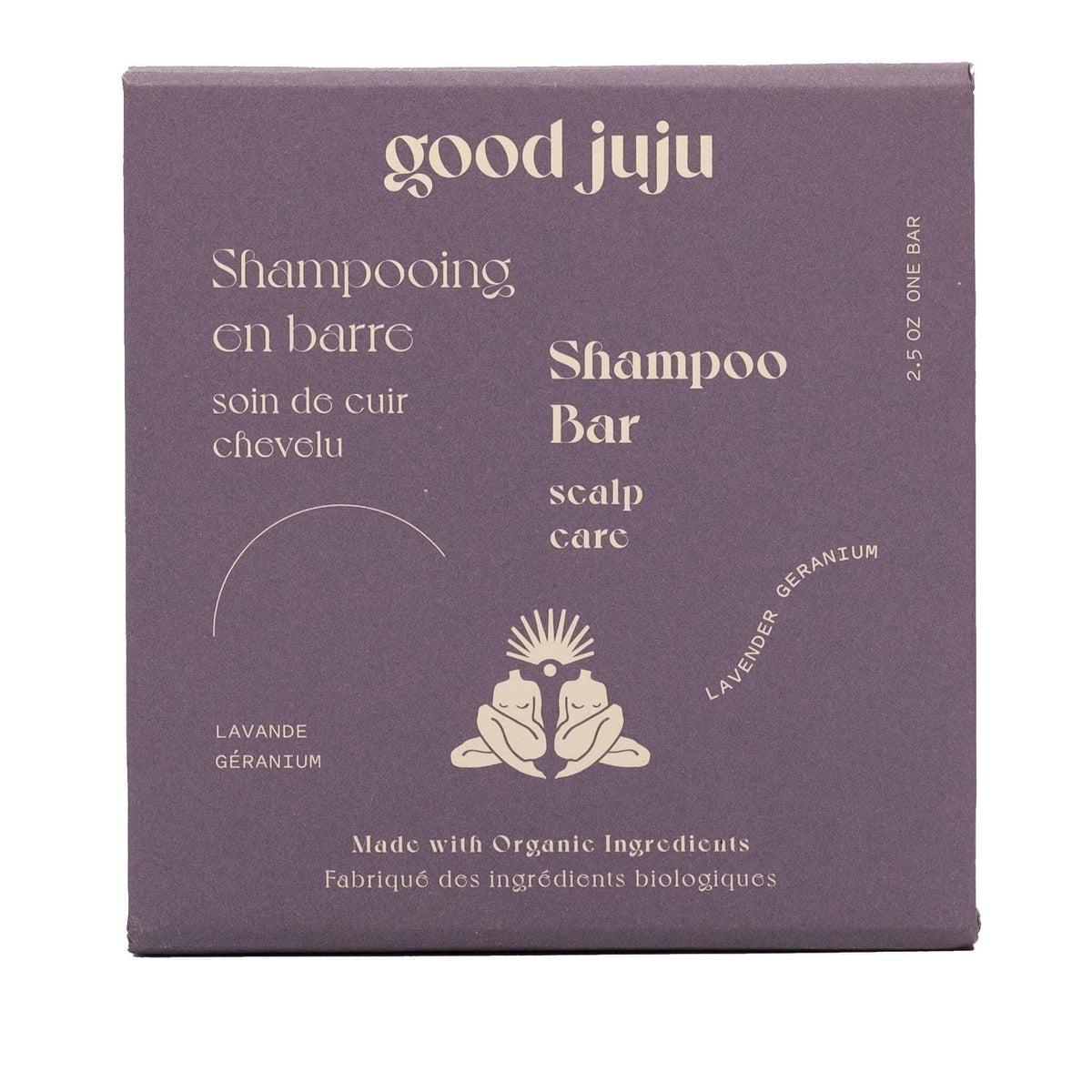 Good Juju Shampoo Bar for Scalp Care - Natural & Vegan Hair Cleansing Bar with Essential Oils for Dry, Itchy Scalp - Perfect for Travel, Camping & Eco-Friendly Bathroom Routine