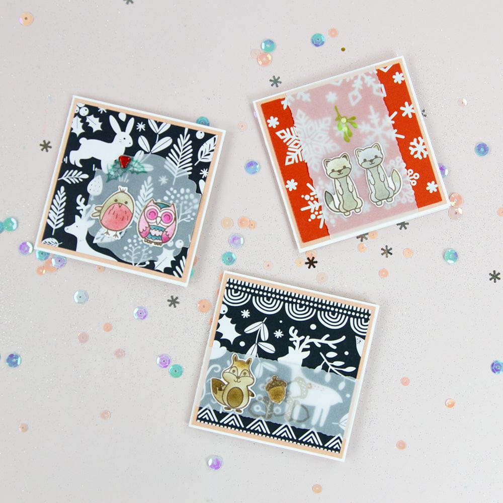 Festive Papercraft Collection - DIY Holiday Cards, Decorations & Scrapbooking Supplies for Christmas, Birthdays & Parties | Perfect for Crafting, Gift Wrapping & Home Decor