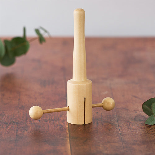 Matsu T Clacker - High-Quality Wooden Clacker Toy for Stress Relief & Fun | Perfect for Office, Home, and Travel Entertainment