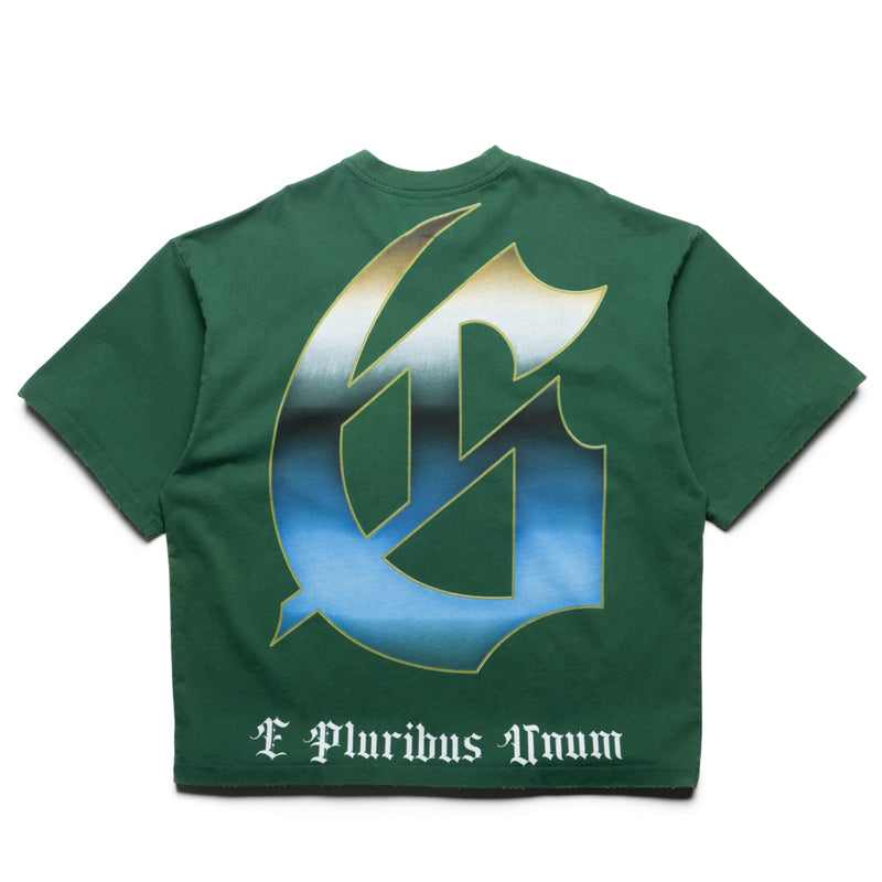 Godspeed New York Sputnik Moment T-Shirt - Hunter Green - Vintage Graphic Tee for Casual Wear & Street Style