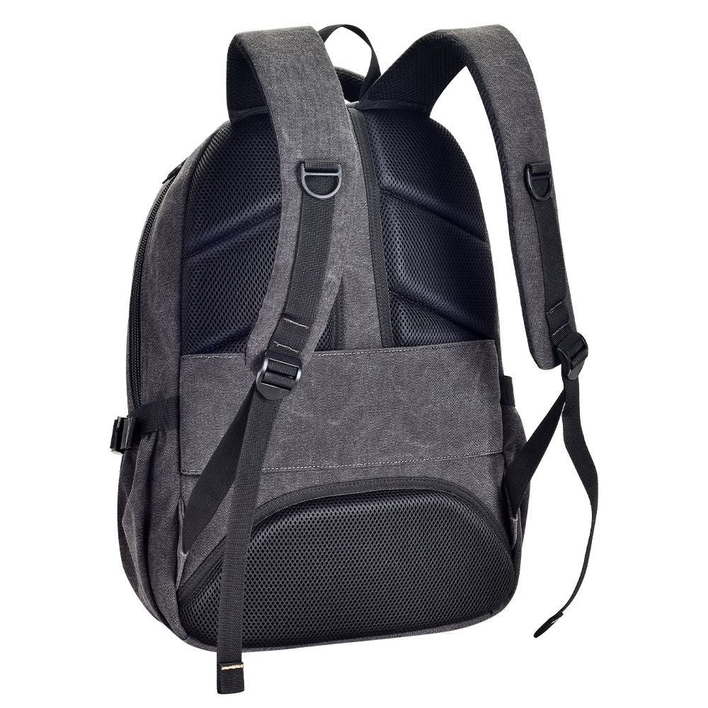 Bonelk Traveller Alpine Backpack 15-16 Inch Laptop Backpack for Men & Women - Waterproof Hiking Daypack with USB Charging Port - Perfect for Travel, Work, School & Outdoor Adventures (Black)