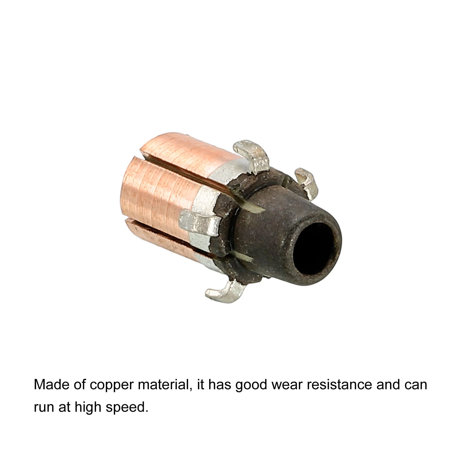 PATIKIL 5 Gear Teeth Electric Motor Commutator 3.17mm ID 7.6mm OD - Replacement Part for DC Motors, Power Tools, and DIY Projects - Perfect for Repairing Drills, Saws, and Small Appliances