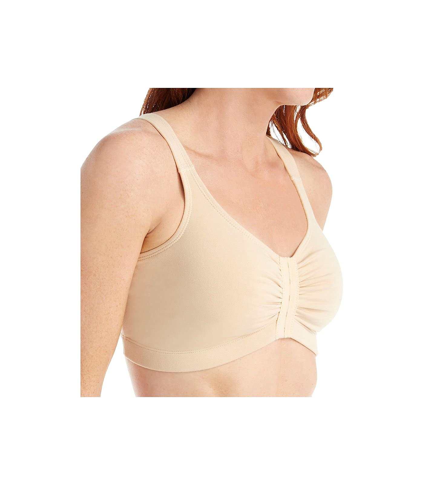 QT Intimates Women's Front Hook Pocket Bra - Front Closure Nursing & Maternity Lingerie for Comfortable Breastfeeding & Everyday Wear