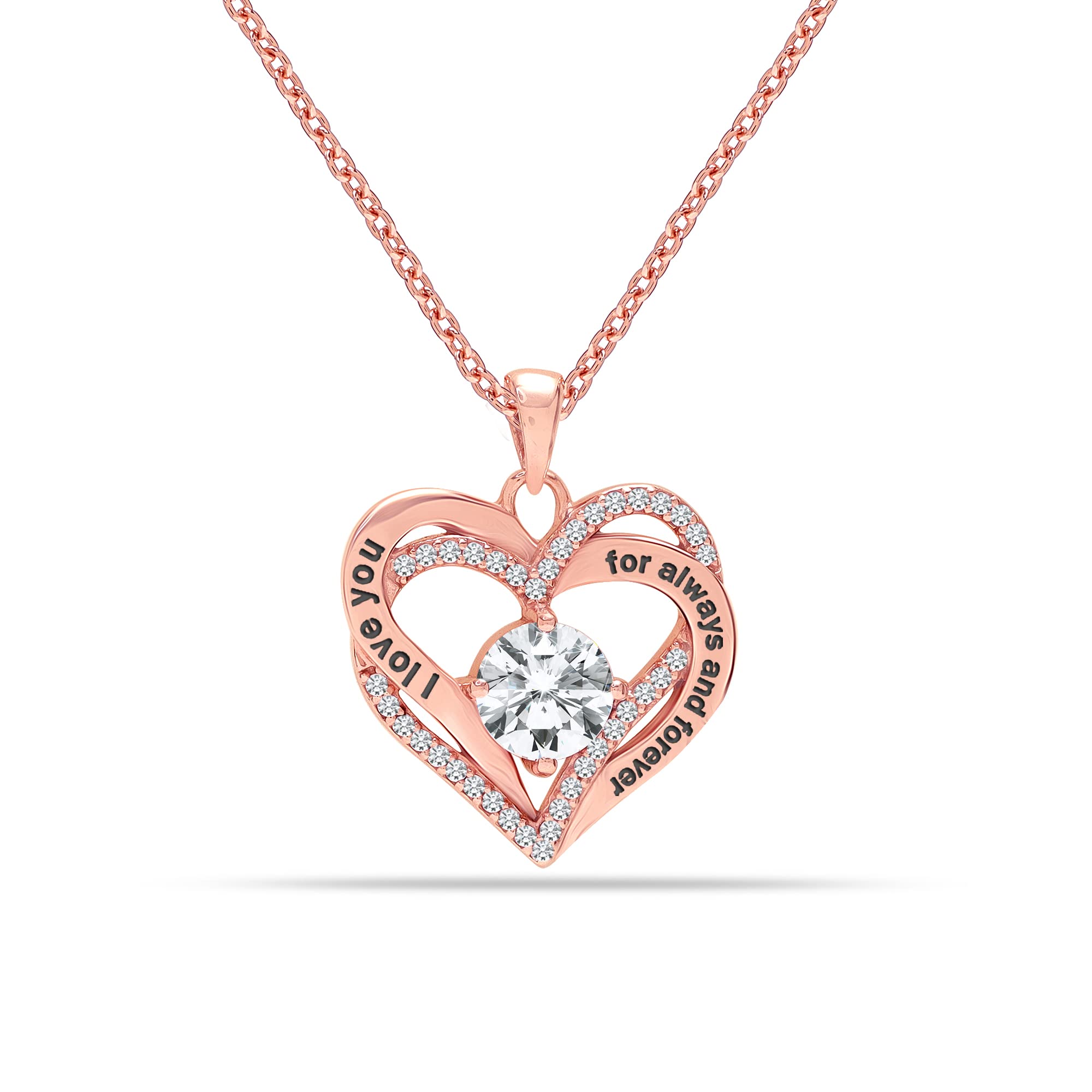 LeCalla 925 Sterling Silver Lightweight Pendant Necklace for Women & Teens | Elegant Everyday Jewelry Gift for Her, Birthday, Anniversary & Special Occasions