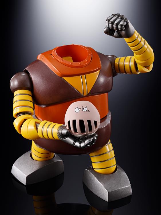 Bandai Soul of Chogokin GX-10R Boss Borot Mazinger Z Die-Cast Metal Action Figure - Collectible Robot Toy for Anime Fans & Display