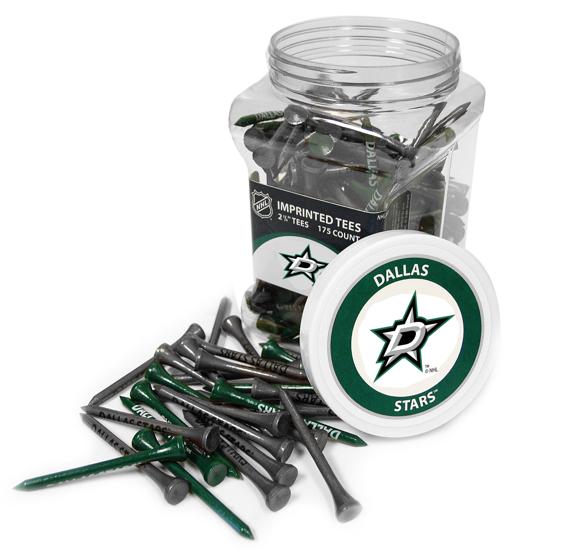 Team Golf NHL Golf Tees - Pack of 175 Premium Golf Accessories for Hockey Fans | Perfect for Driving Range, Course Play & Golf Tournaments