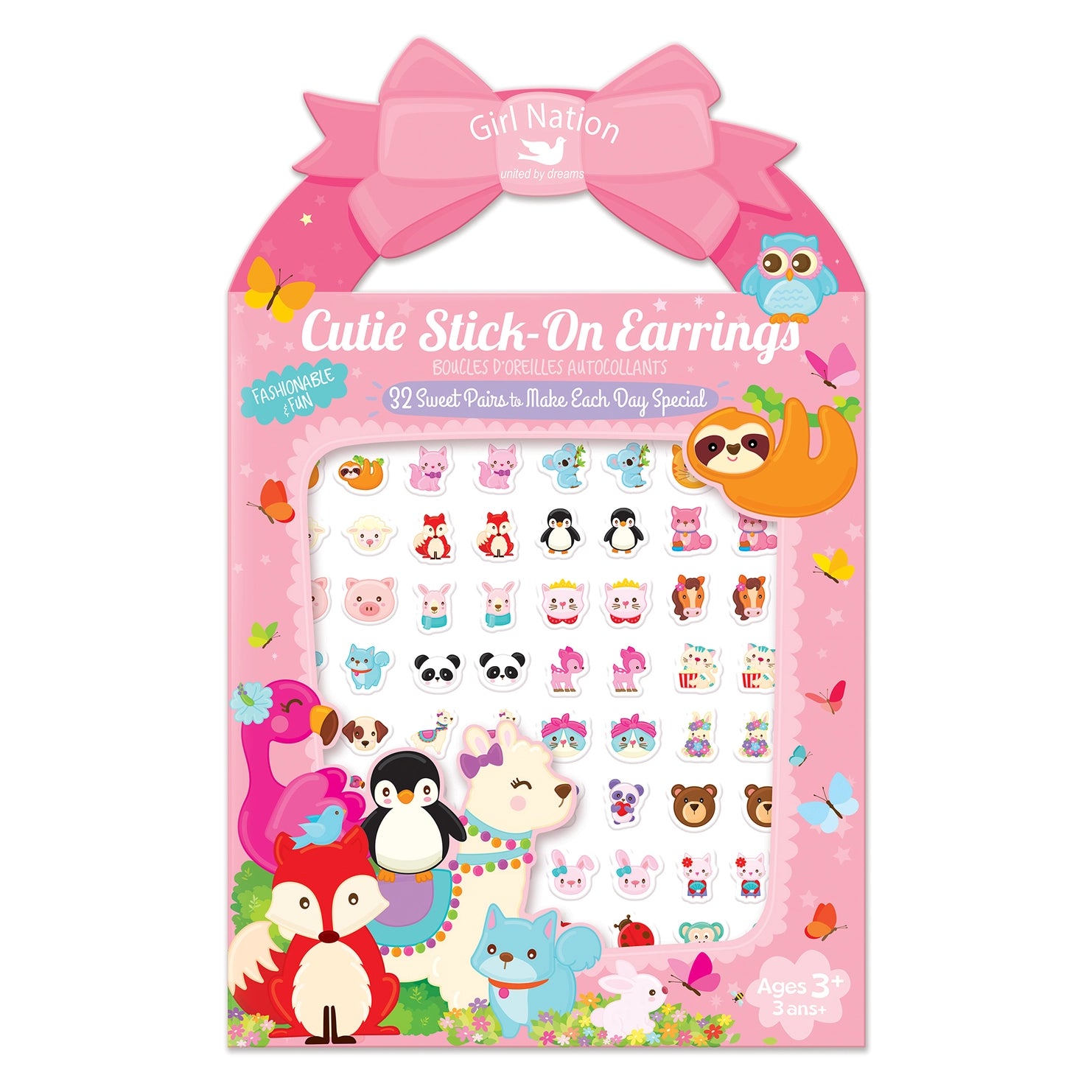 Cutie Stick On Earrings - Adhesive Non-Piercing Ear Jewelry for Women & Girls | Perfect for Parties, Weddings & Everyday Wear
