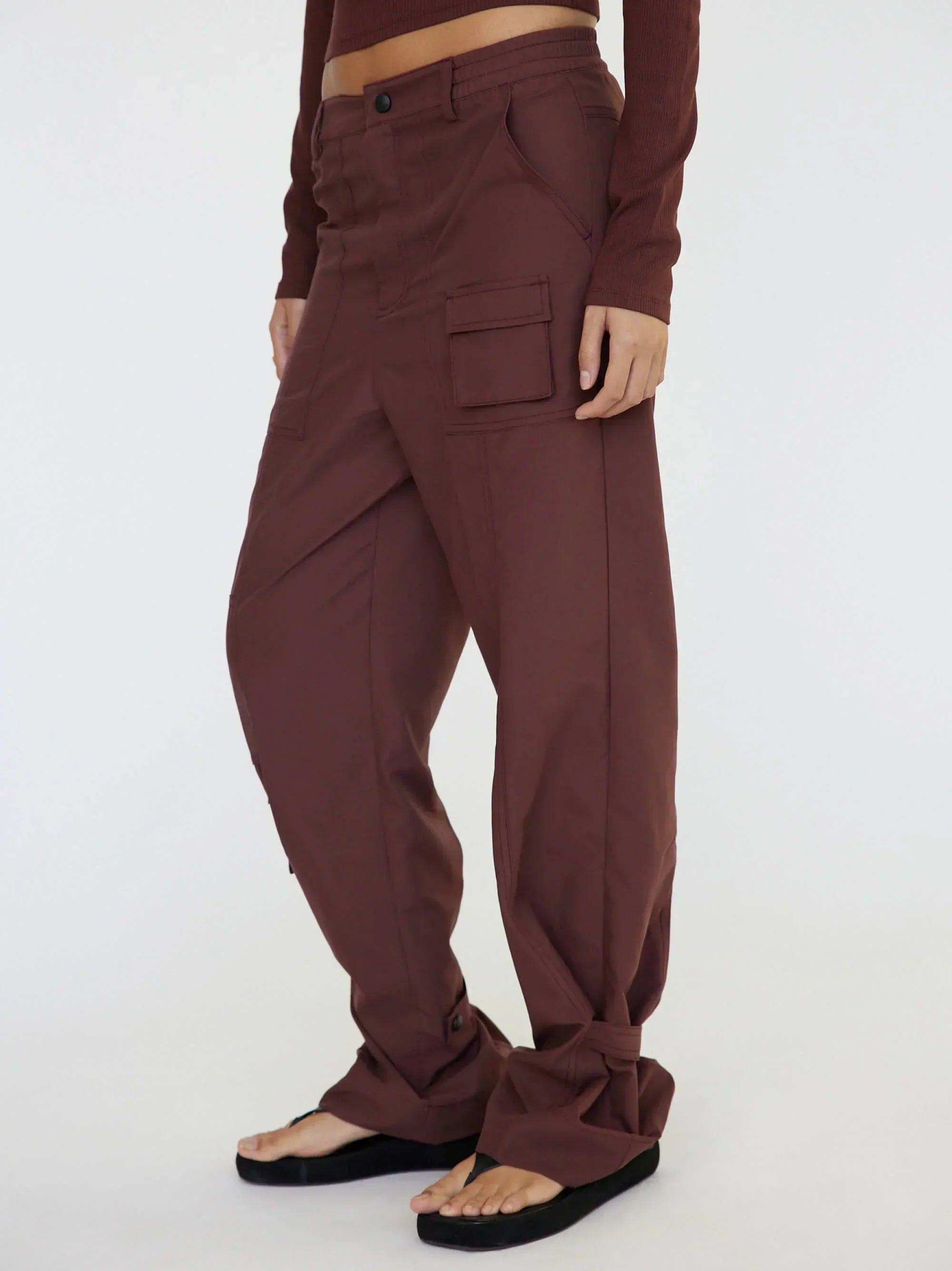 Gabrielle Women's Cargo Pants with Multiple Pockets - Regular Fit Casual Trousers for Work, Travel & Outdoor Activities