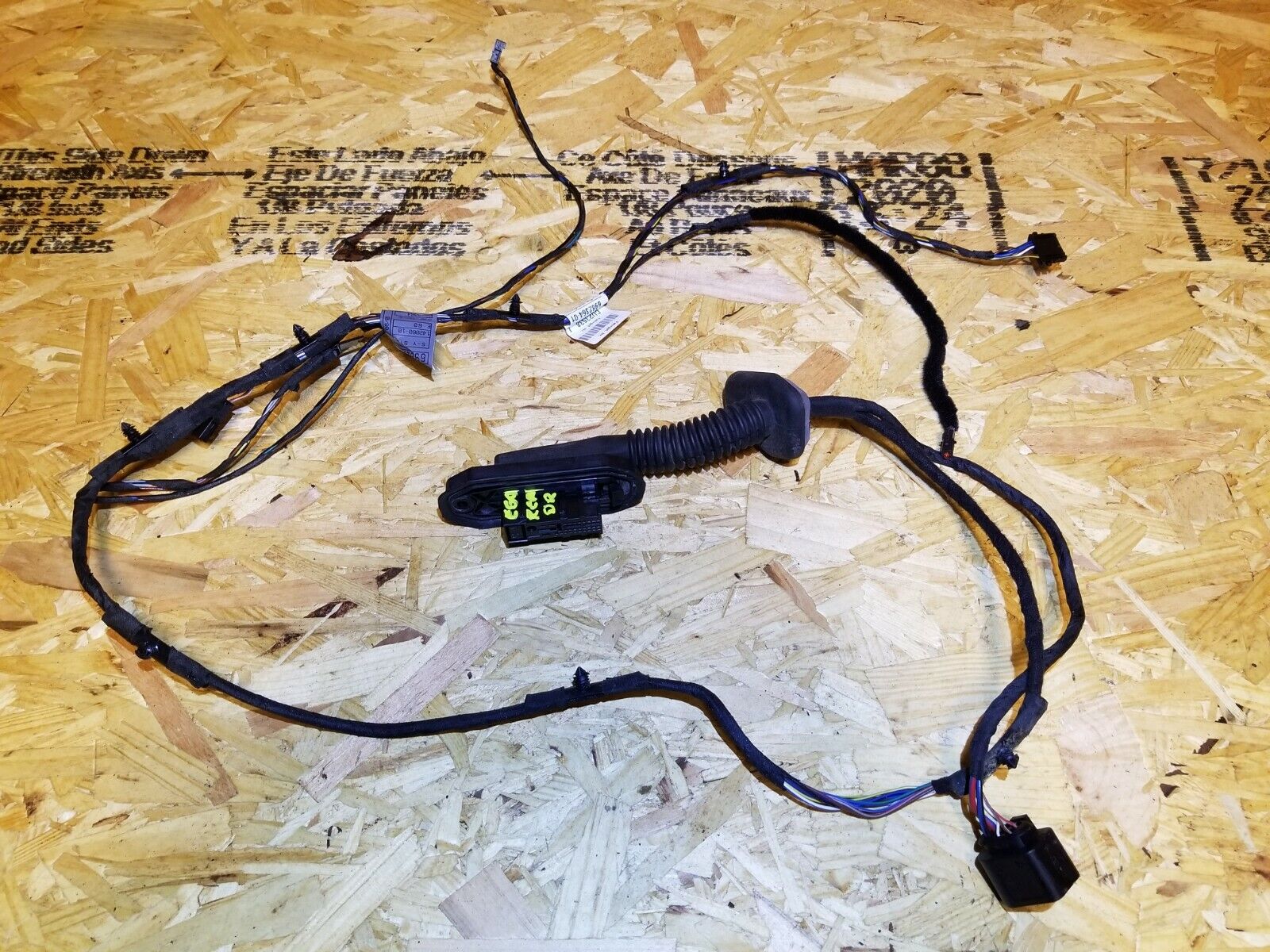 04-07 BMW 530xi E60 Left Driver Side Rear Door Wire Harness - OEM Replacement Part for Car Electrical System Repair | Perfect for DIY Auto Maintenance & Vehicle Restoration Projects