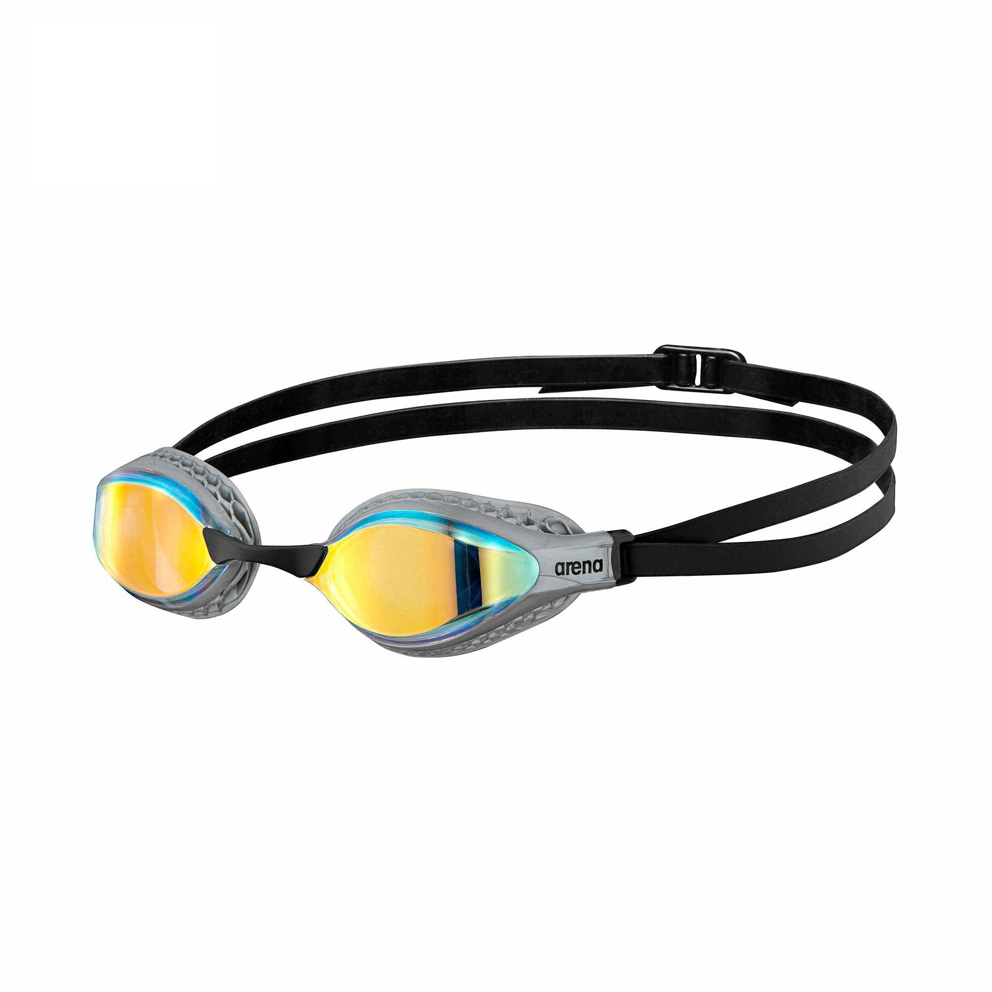Arena Airspeed Mirror Swimming Goggles - Silver/Copper Lens for Competitive Swimming & Training - UV Protection, Anti-Fog, Comfort Fit for Pool & Open Water