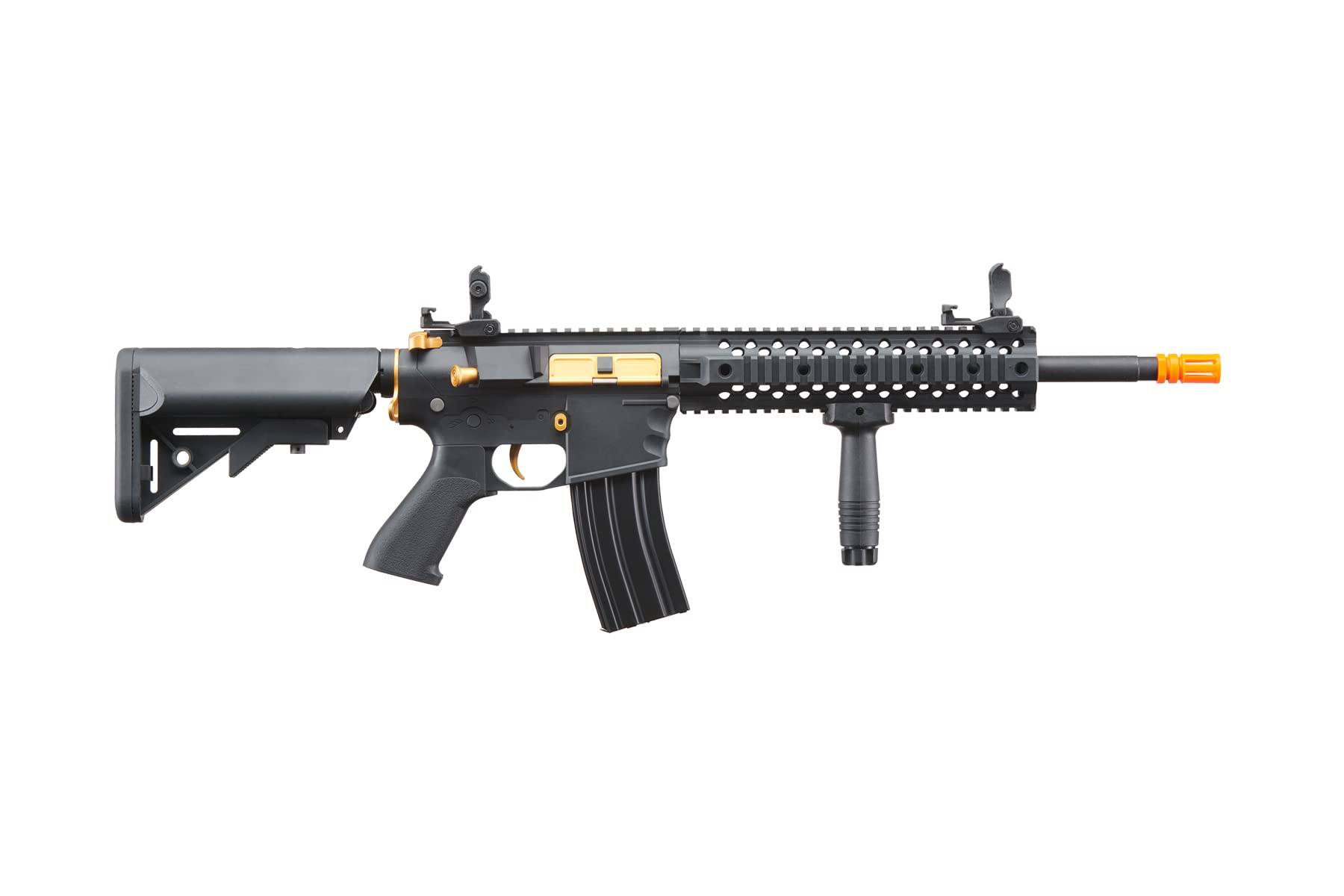 Lancer Tactical Gen 2 Evo Durable Polymer M4 Airsoft AEG Rifle with Grip, Battery, Charger & 1000 BBs - Perfect for Tactical Training, Outdoor Games, and Airsoft Battles
