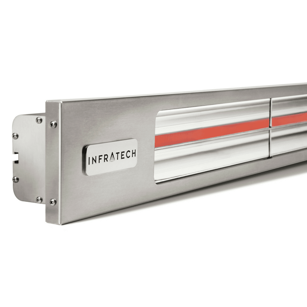 Infratech SL Series 29 Inch 1600W 240V Infrared Electric Space Heater - Perfect for Patio, Garage & Outdoor Heating