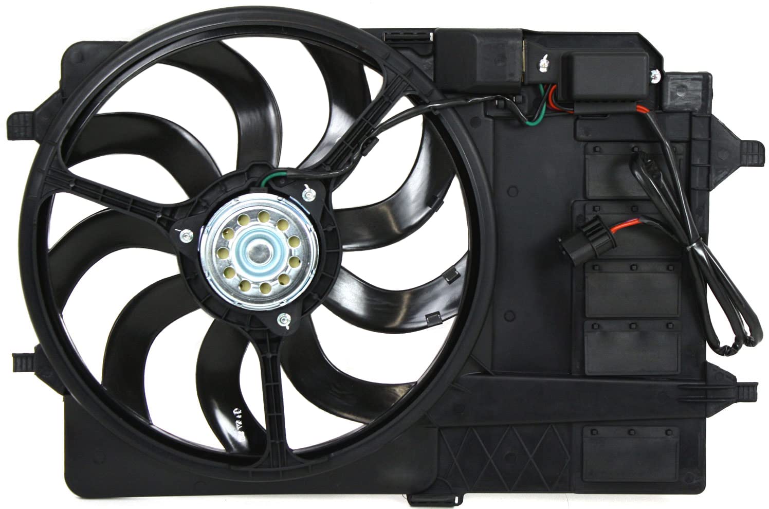 Evan Fischer Radiator Cooling Fan Compatible with 2003-2008 Mini Cooper - Replacement Part MC3115102 - Perfect for Engine Cooling & Overheating Prevention